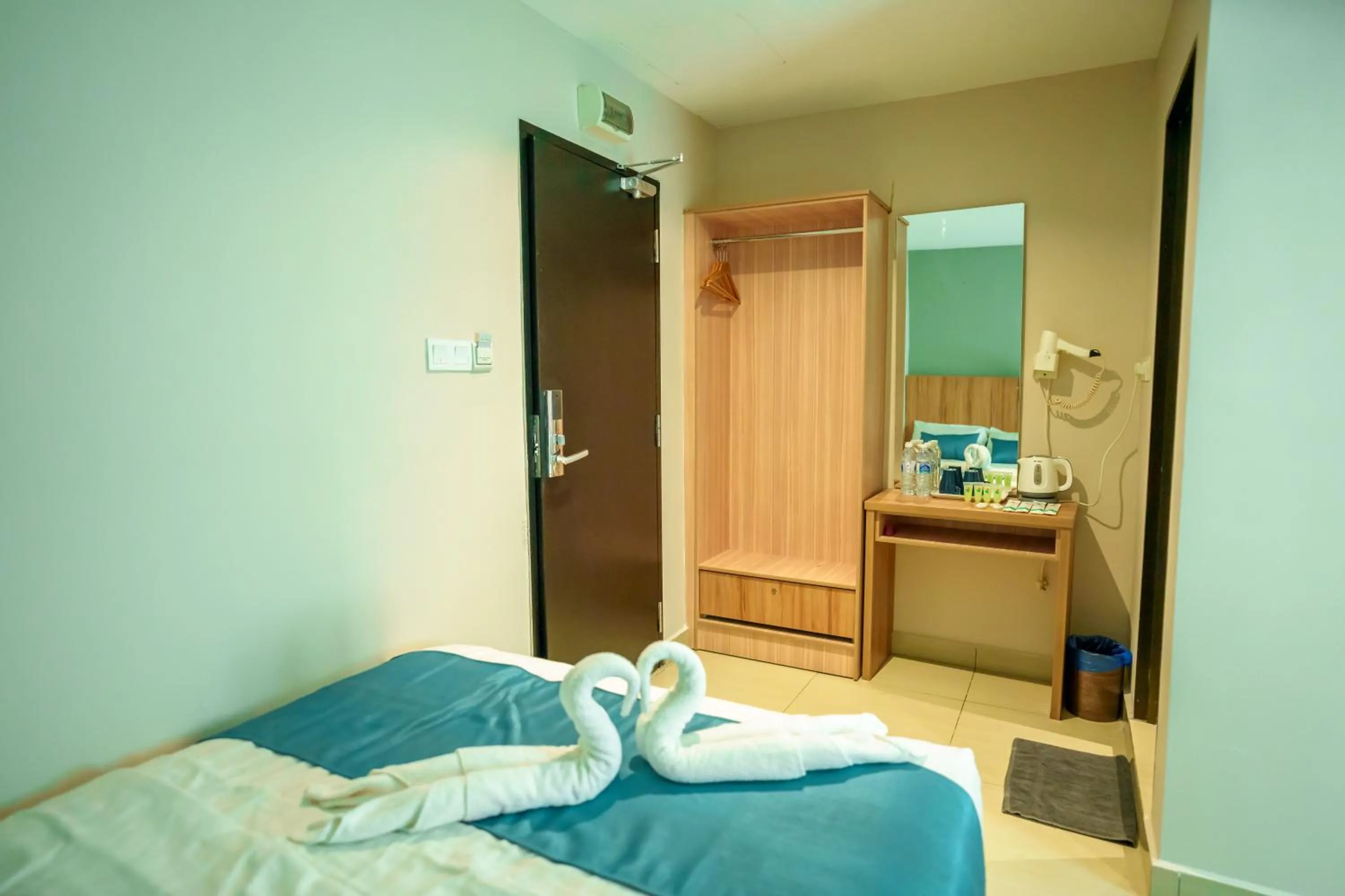 Bed in Euro Life Hotel @ KL Sentral