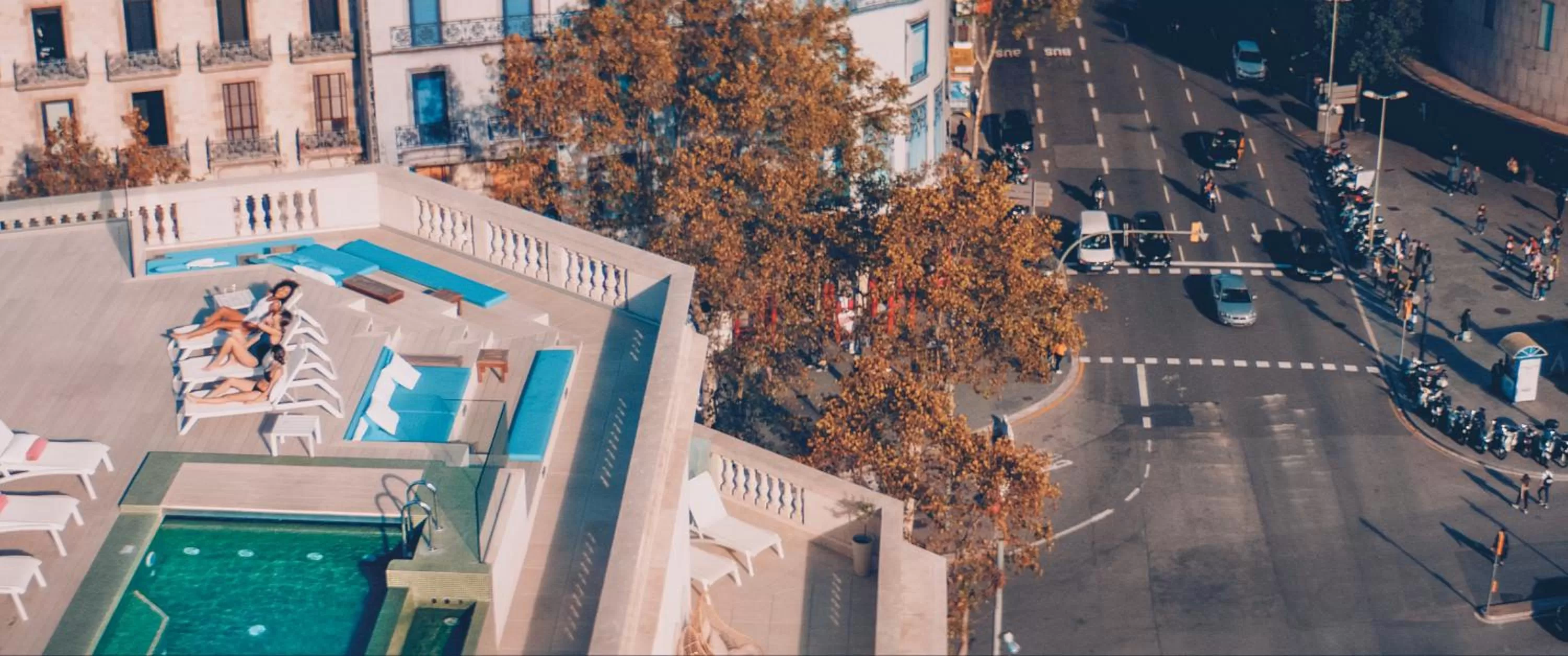 Property building, Bird's-eye View in Iberostar Selection Paseo de Gracia 4 Sup