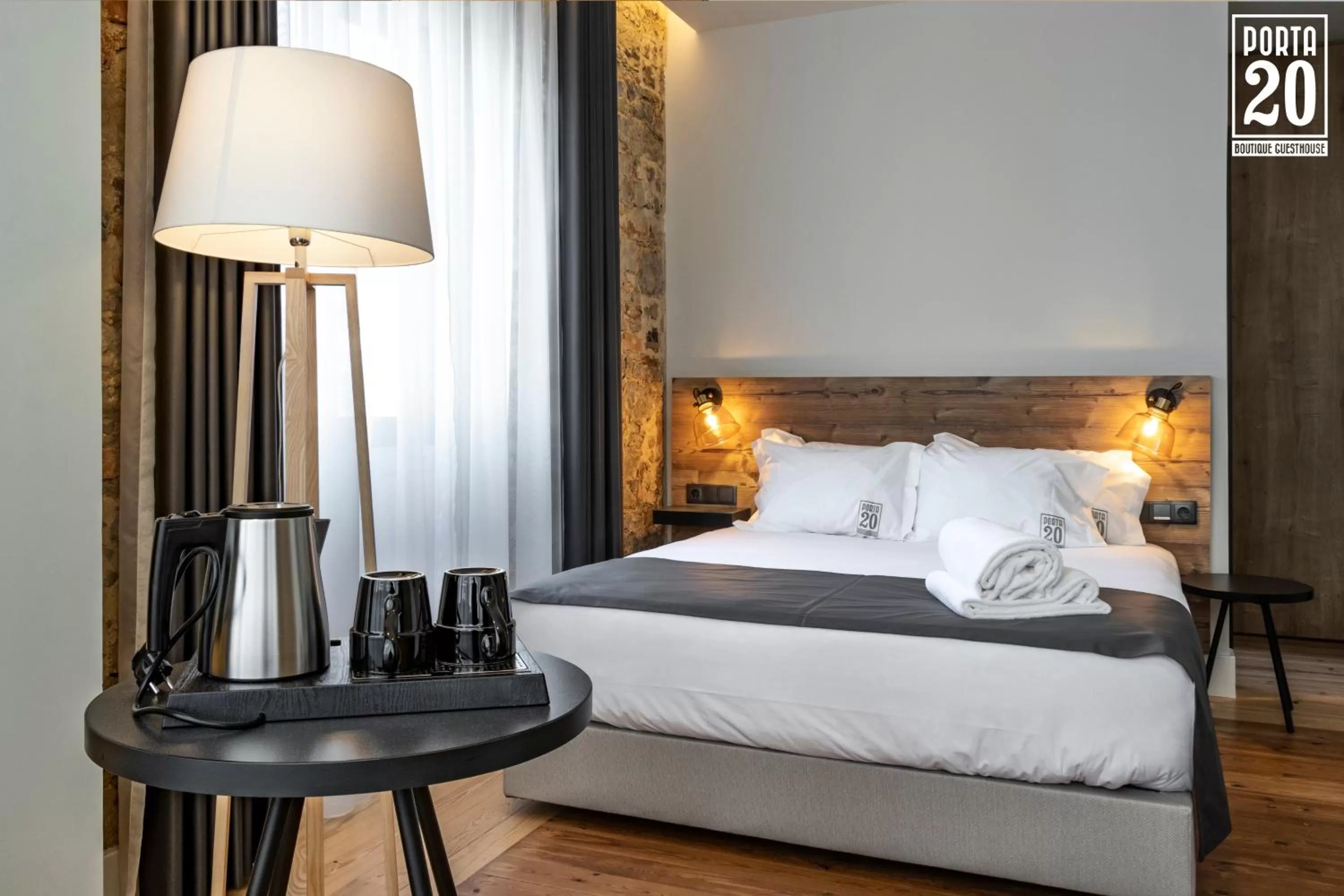 Bed in Porta 20 Boutique Guesthouse