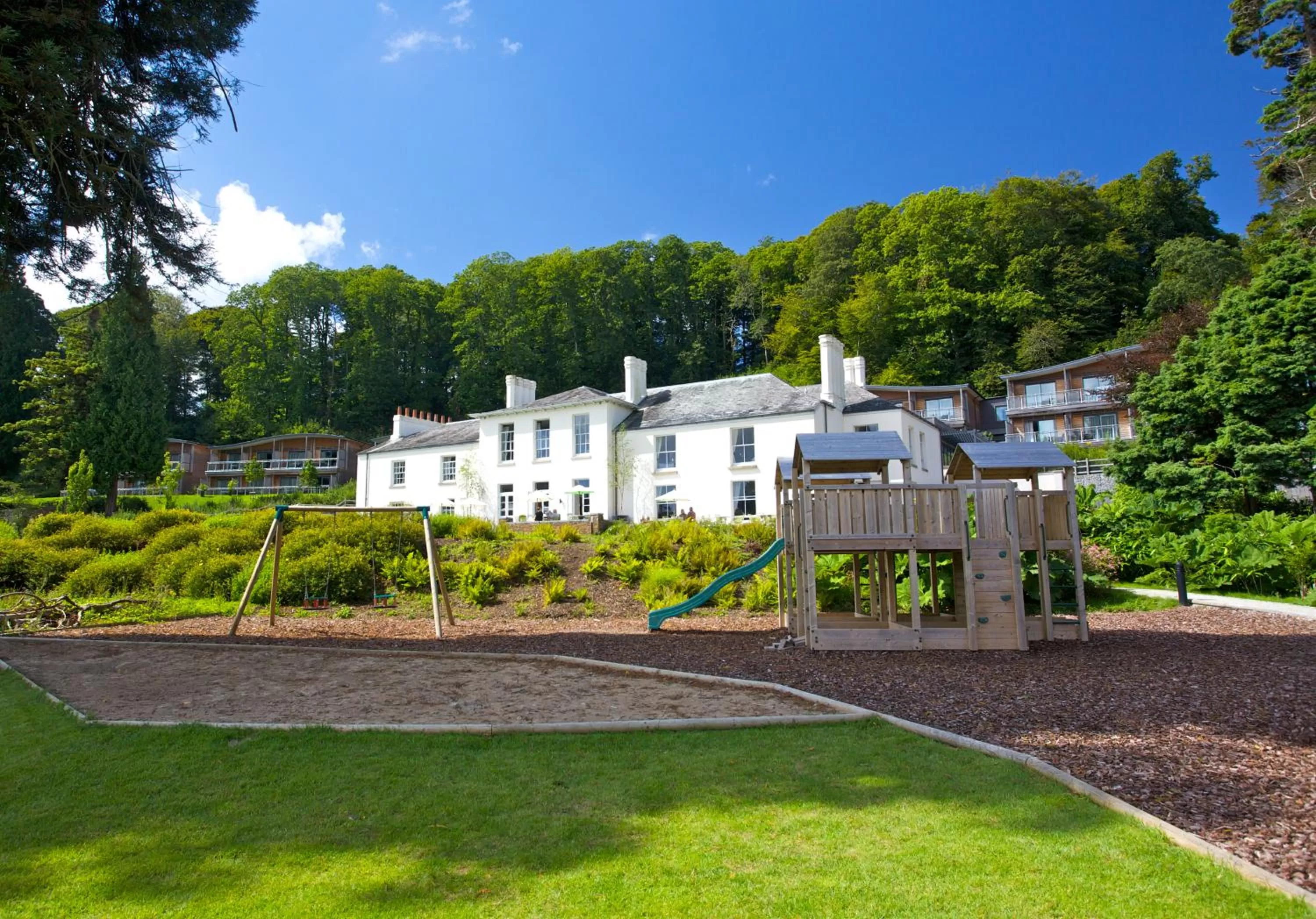 Children play ground in The Cornwall Hotel Spa & Lodges