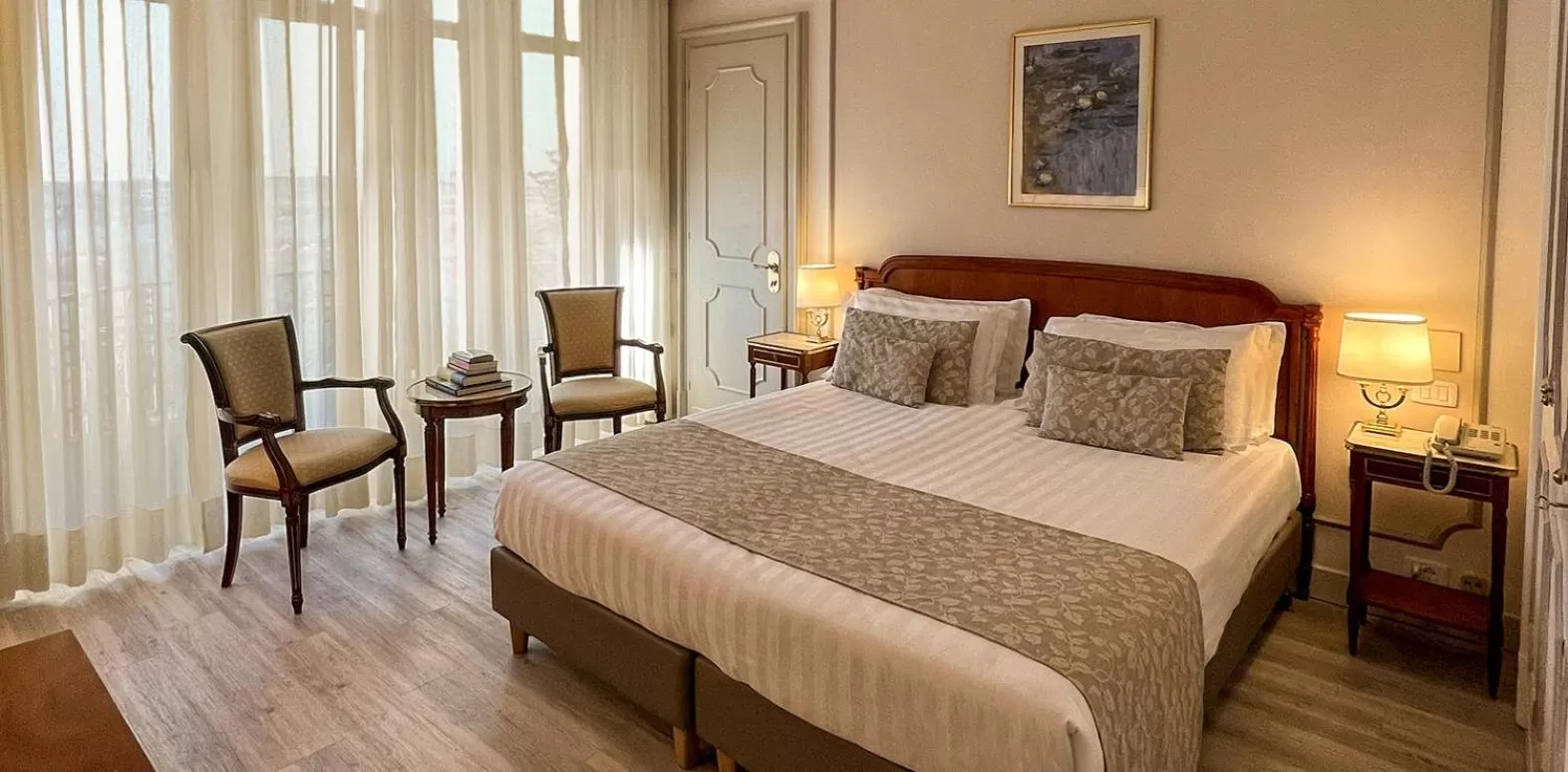 Double Room with Lake View in Palace Grand Hotel Varese