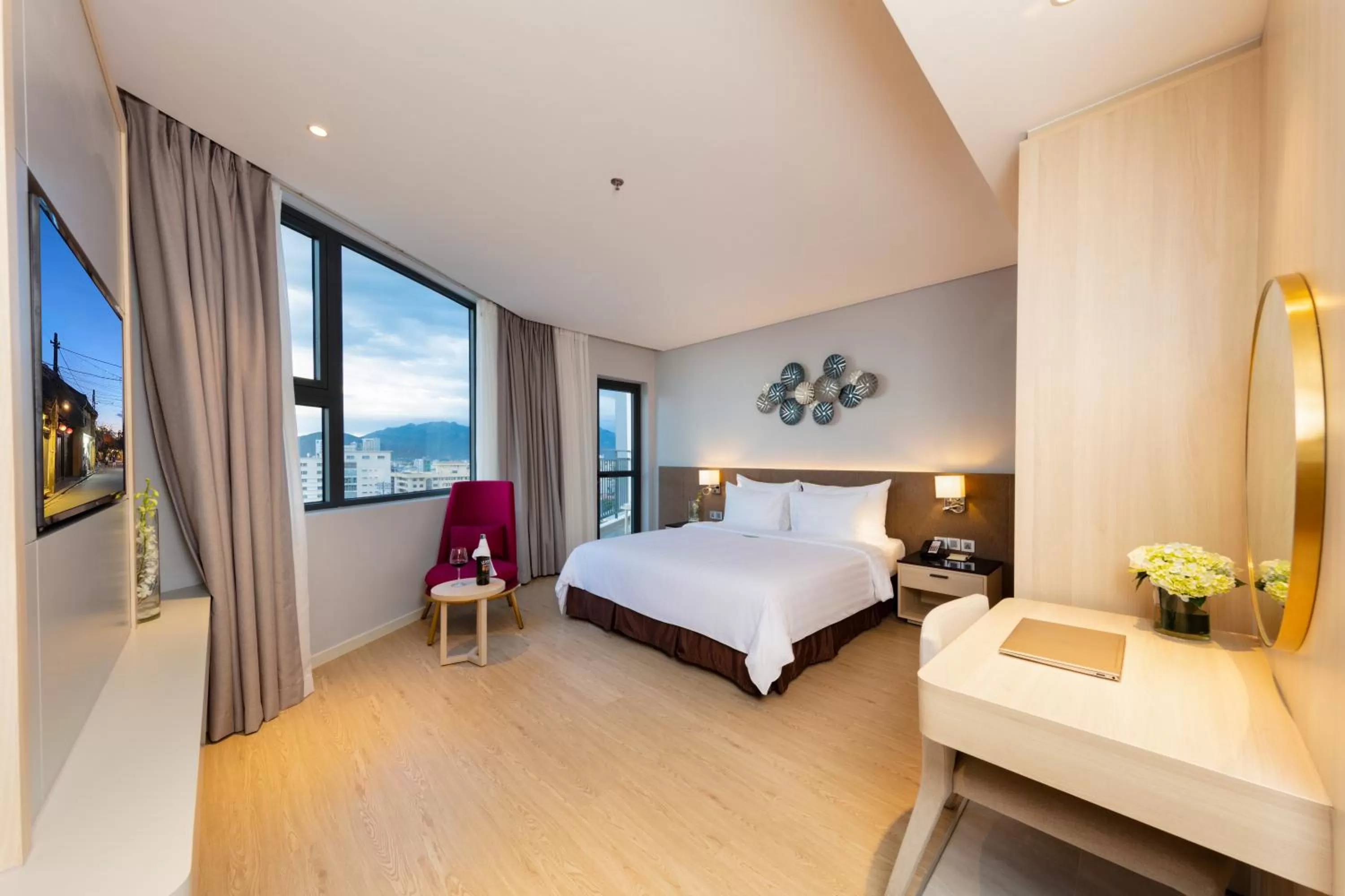 Bedroom, Bed in DQua Hotel