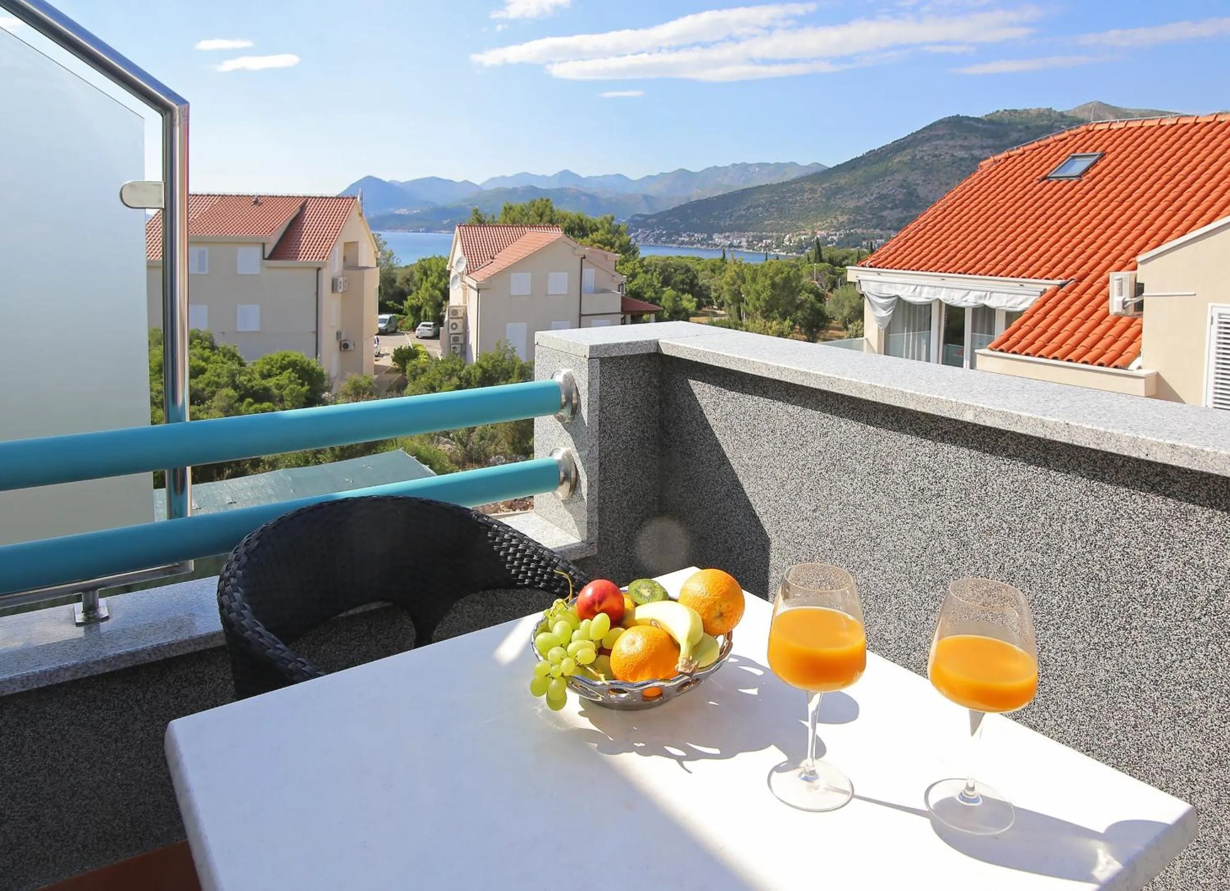 Balcony/Terrace in Villa Antea Apartments with Free Parking