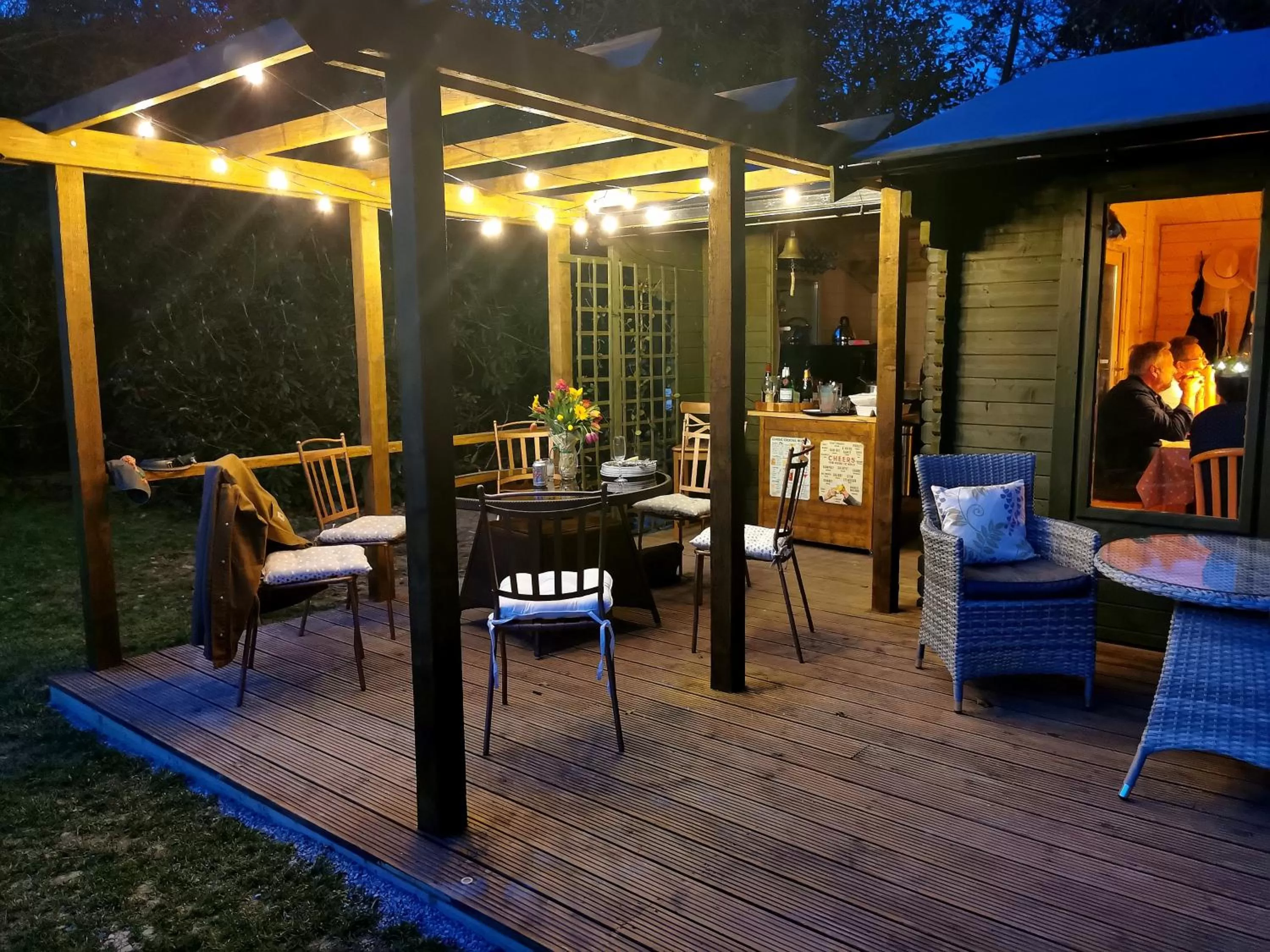 BBQ facilities in Glangwili Mansion - Luxury 5 star Bed & Breakfast