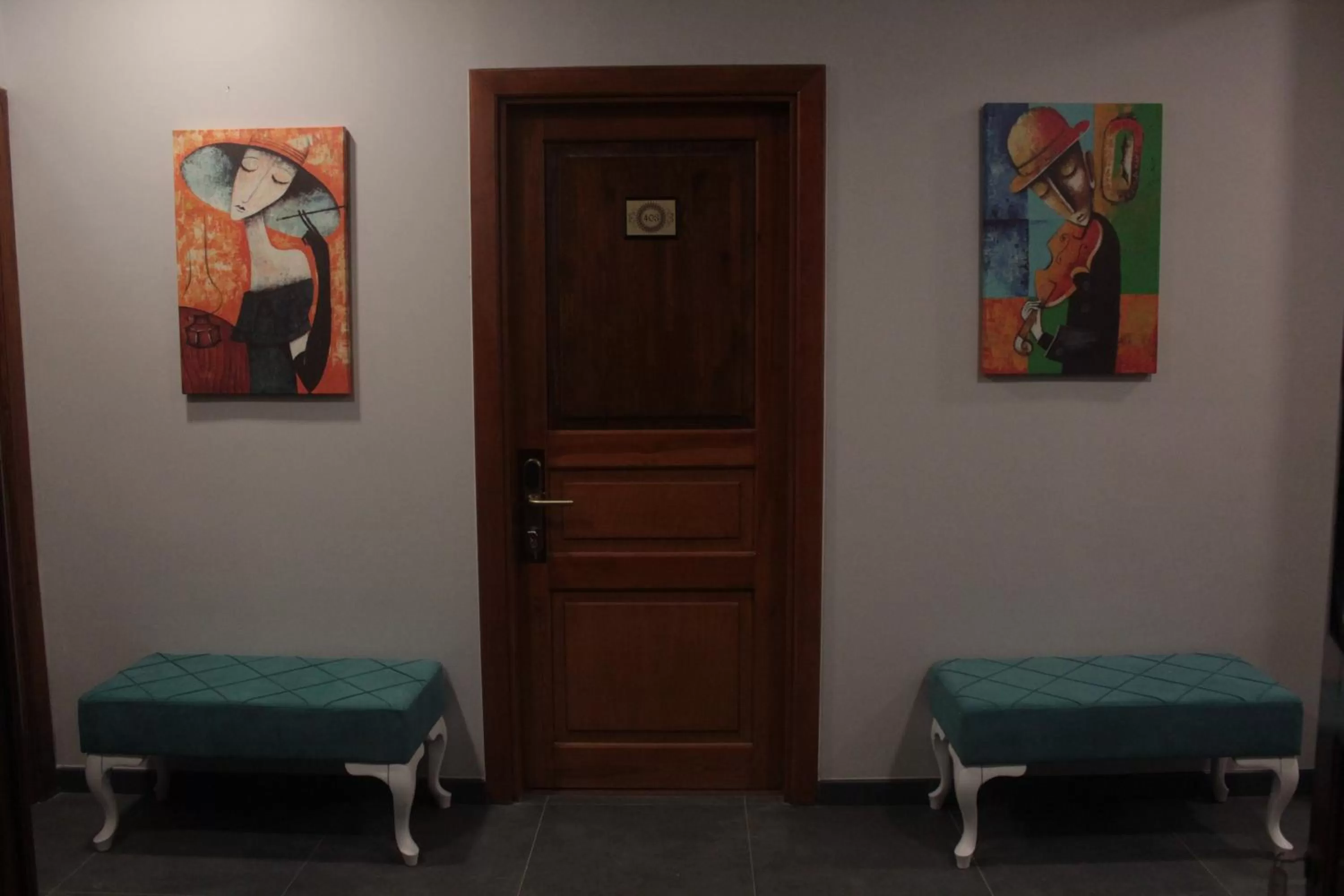 Floor plan in The Void Hotel