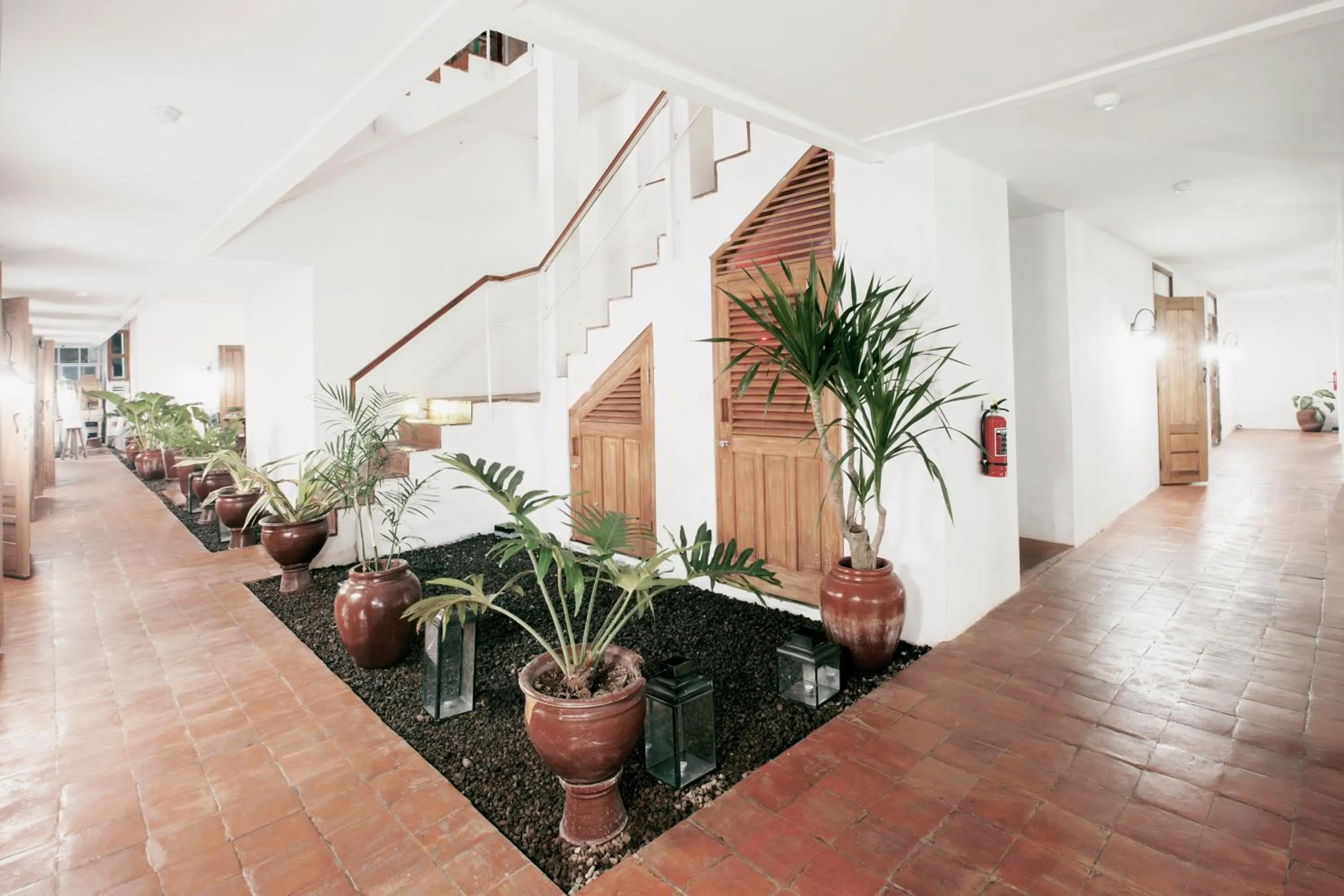 Garden in Adhisthana Hotel Yogyakarta