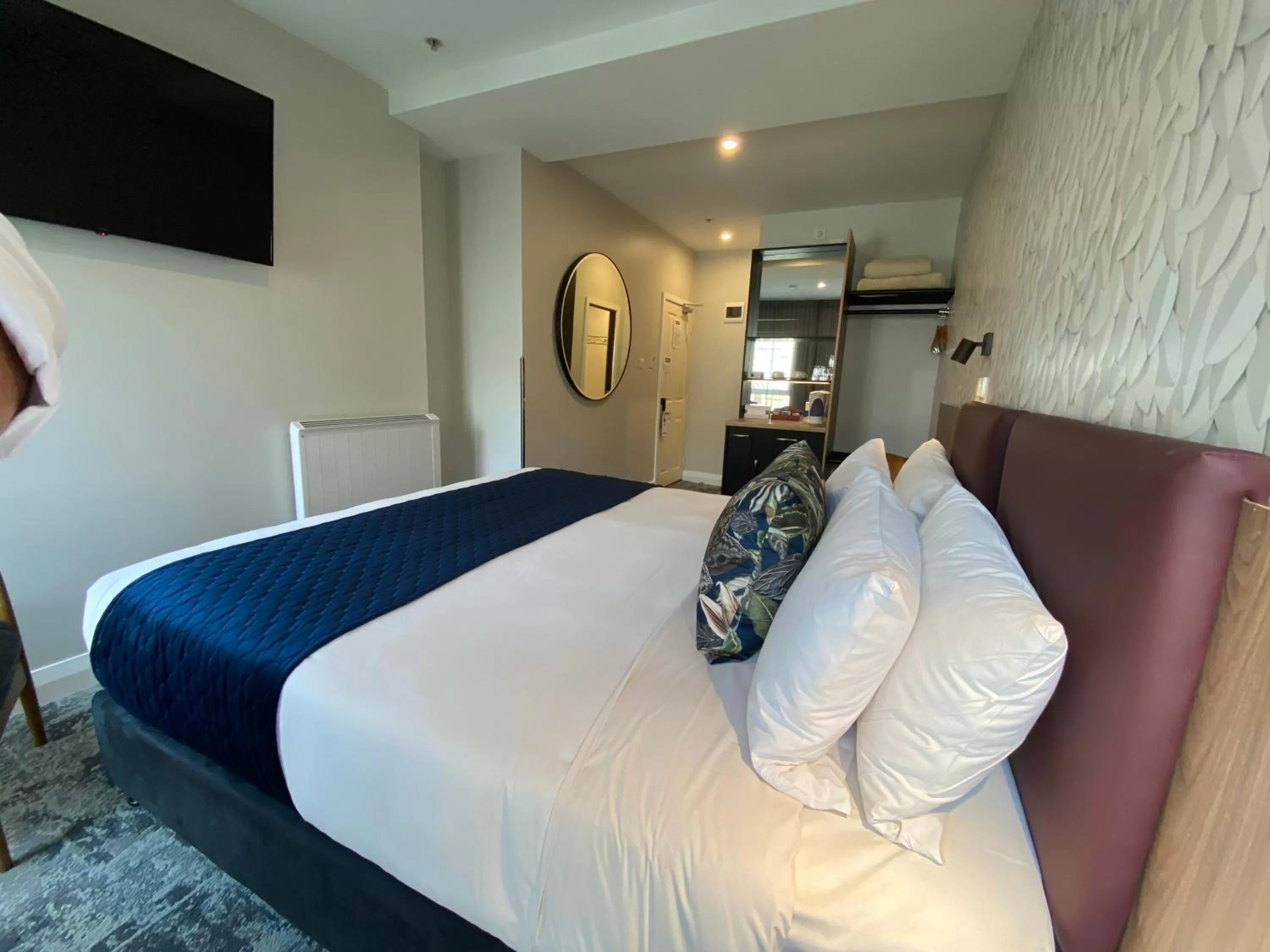 Bed in Trinity Hotel