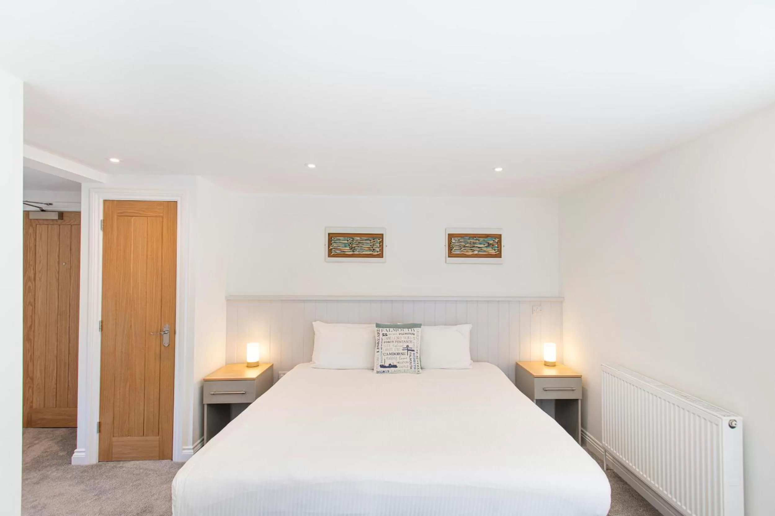 Bed in Tregenna Castle Resort