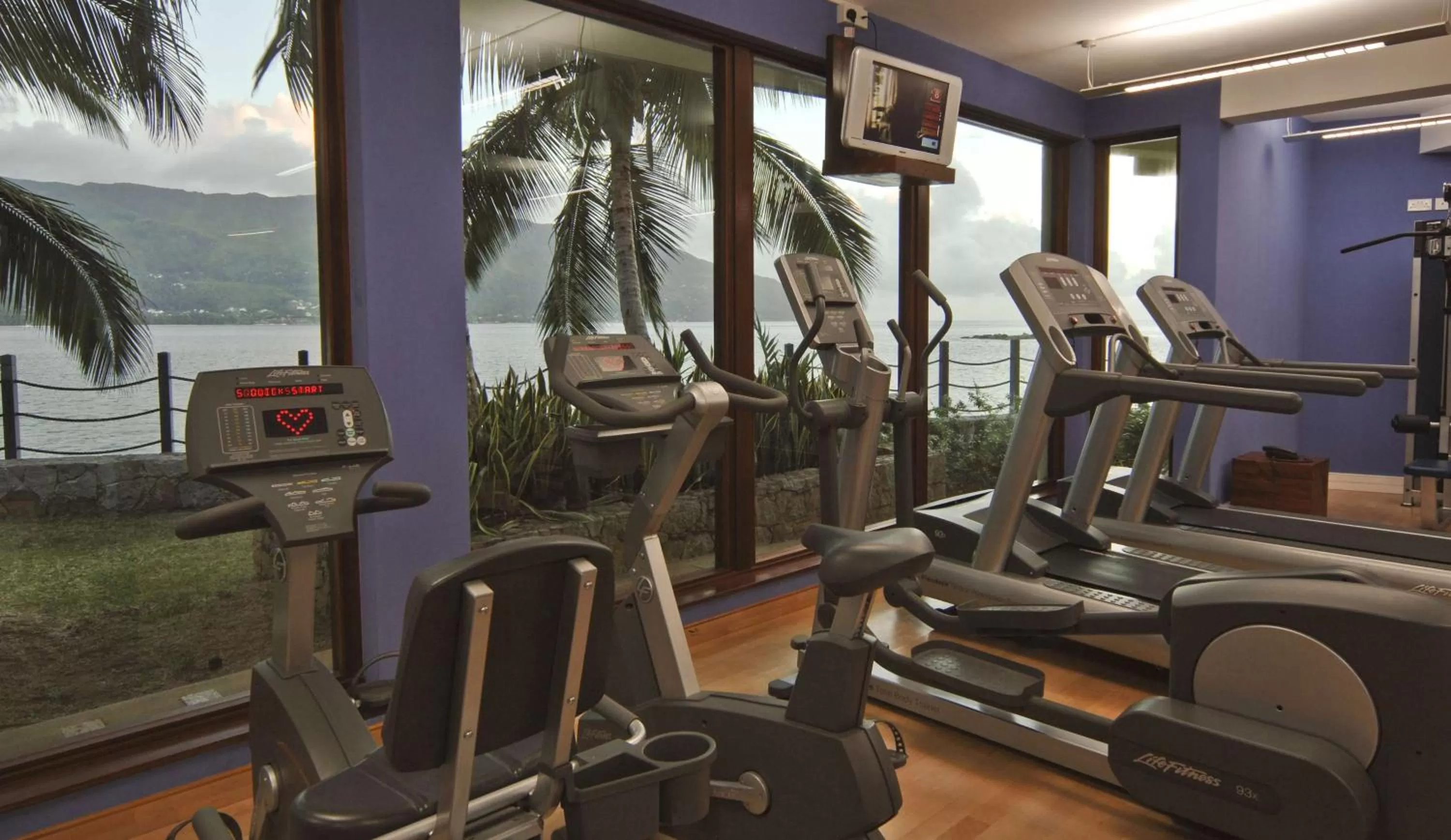 Fitness centre/facilities in Hilton Seychelles Northolme Resort & Spa