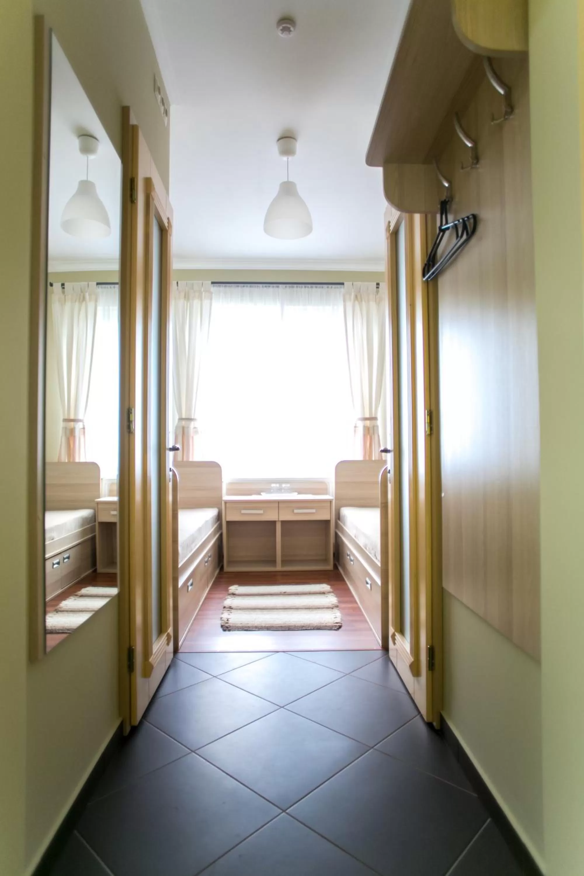 Bed in Tulipan Hotel Aquapark