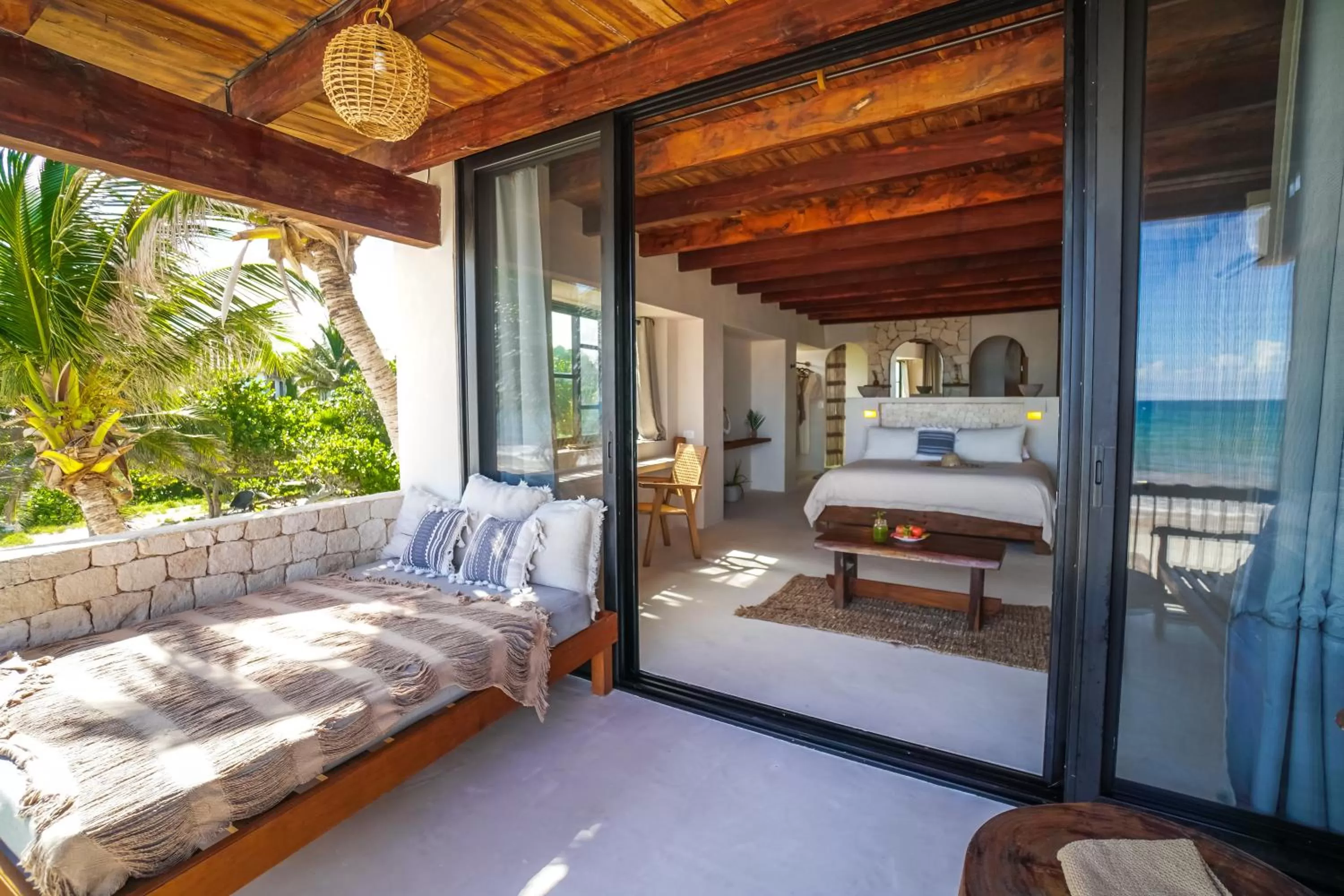 View (from property/room), Bed in Amansala Resort