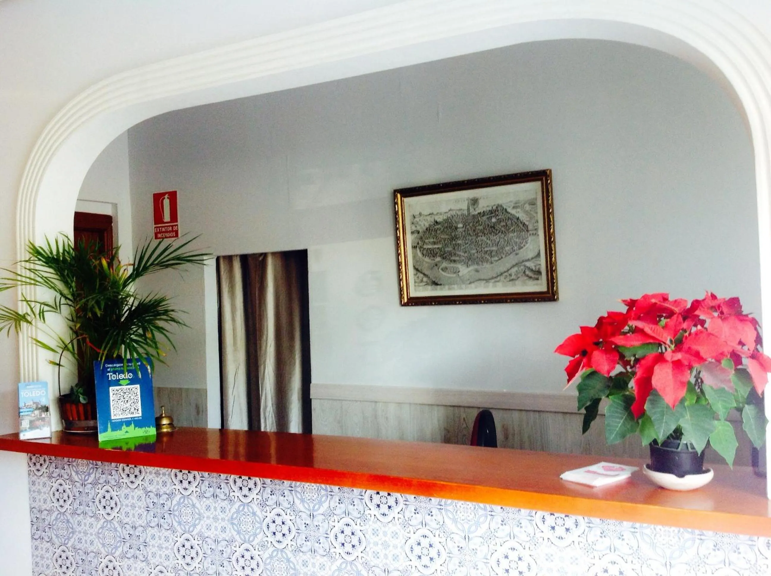Lobby or reception in Hotel Godofredo