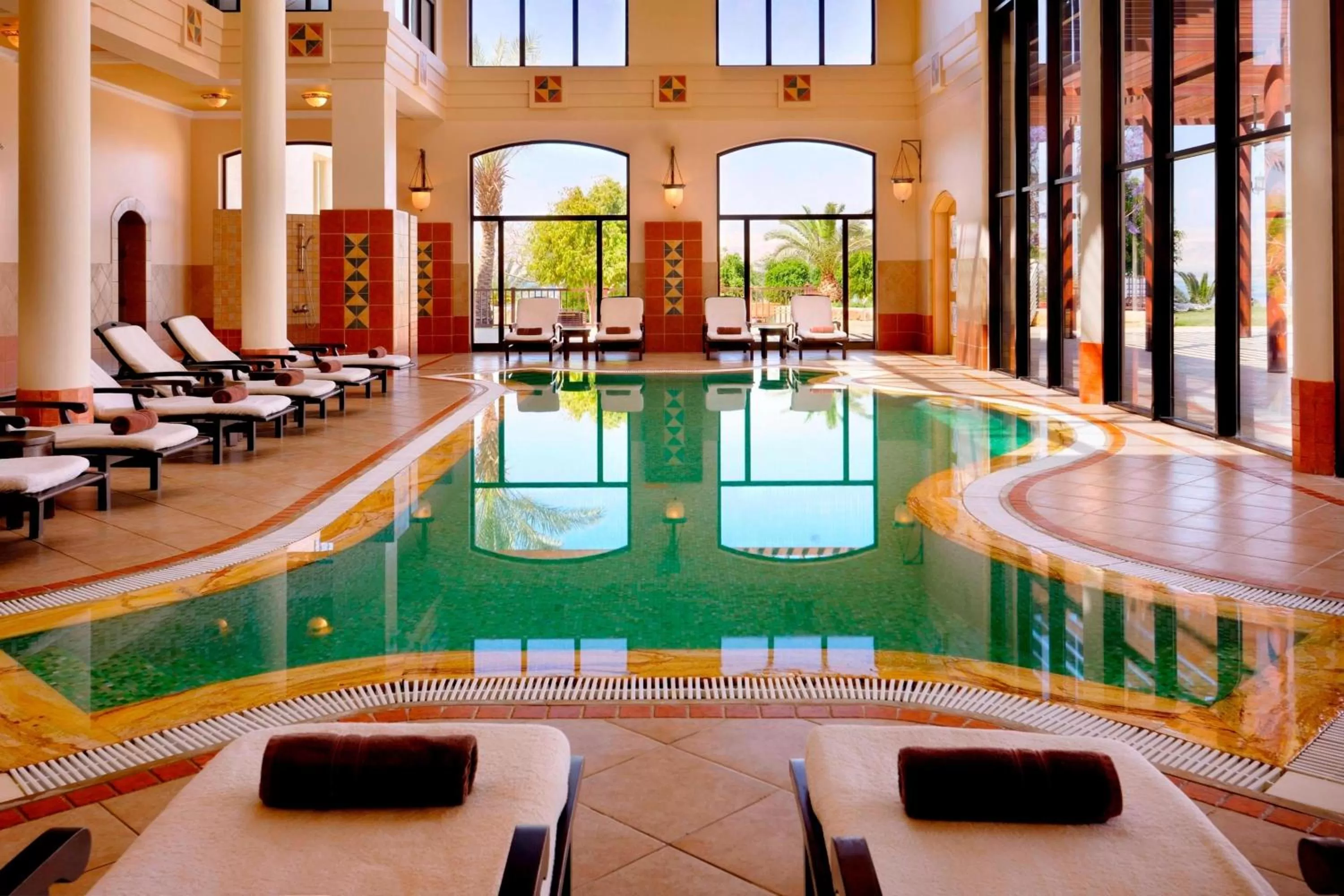 Swimming pool in Dead Sea Marriott Resort & Spa