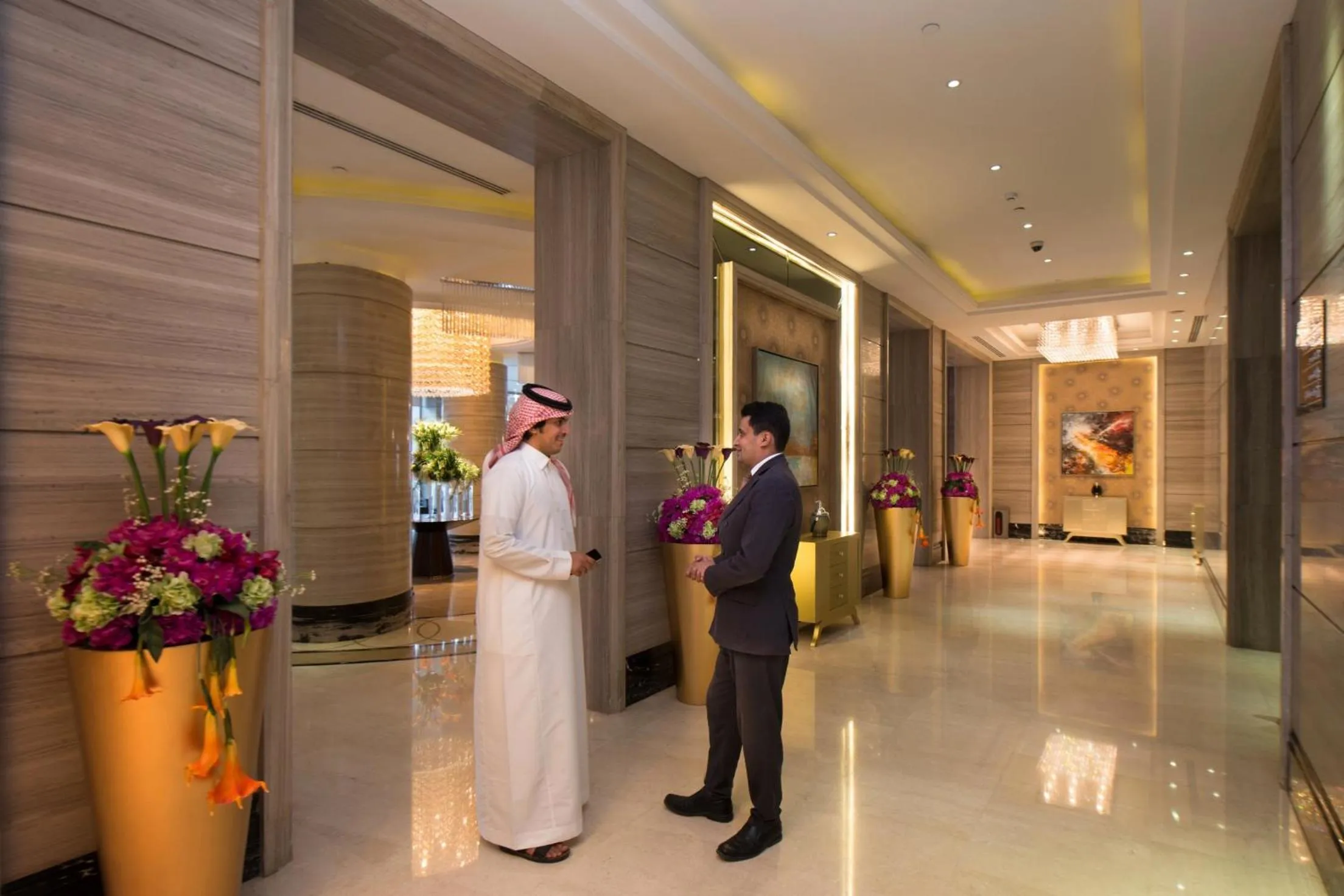 group of guests in Boudl Al Qasr