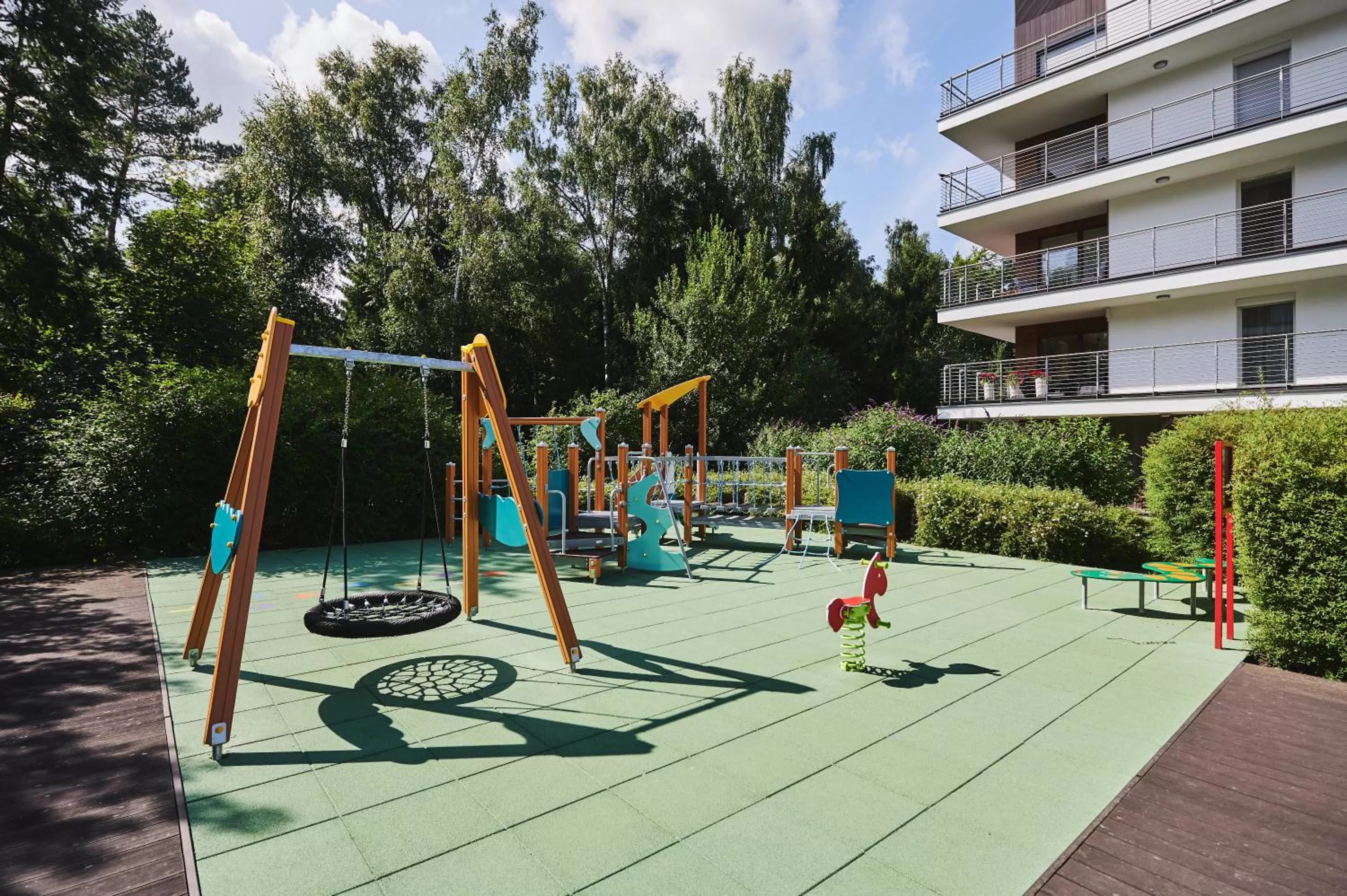 Children play ground in Golden Tulip Międzyzdroje Residence