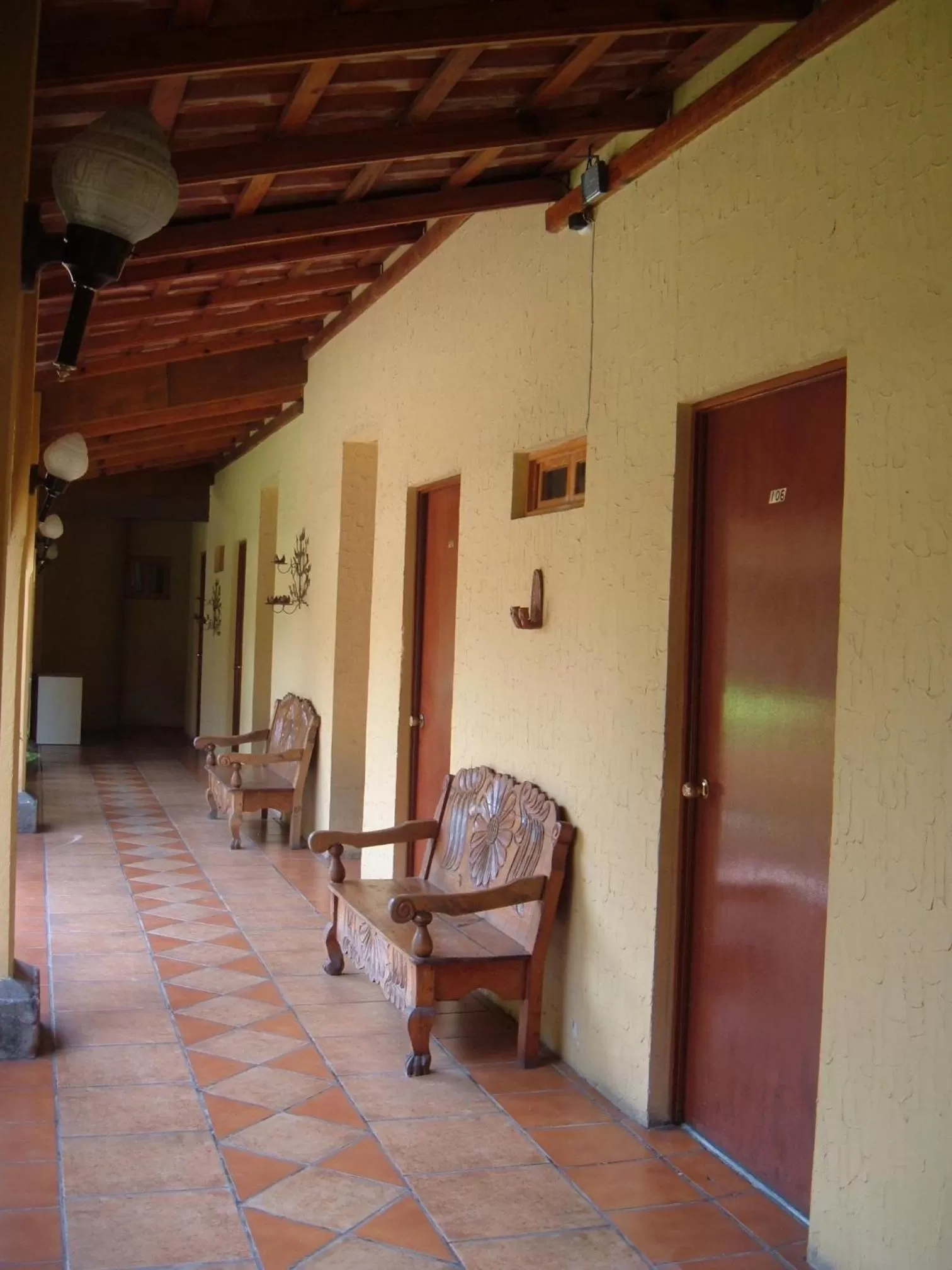 Patio in Hotel Mediterraneo Plaza