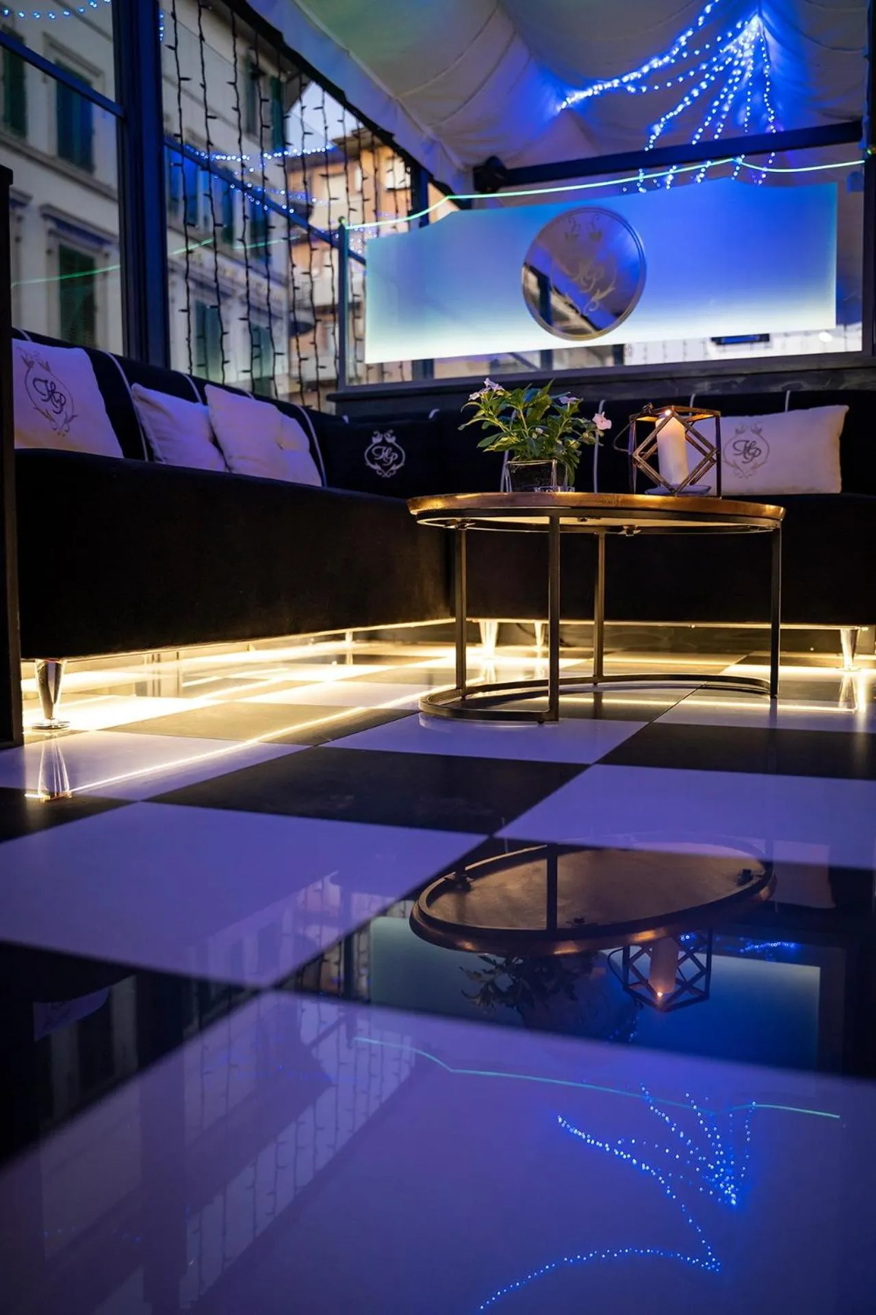 Patio in Boutique Hotel Puccini