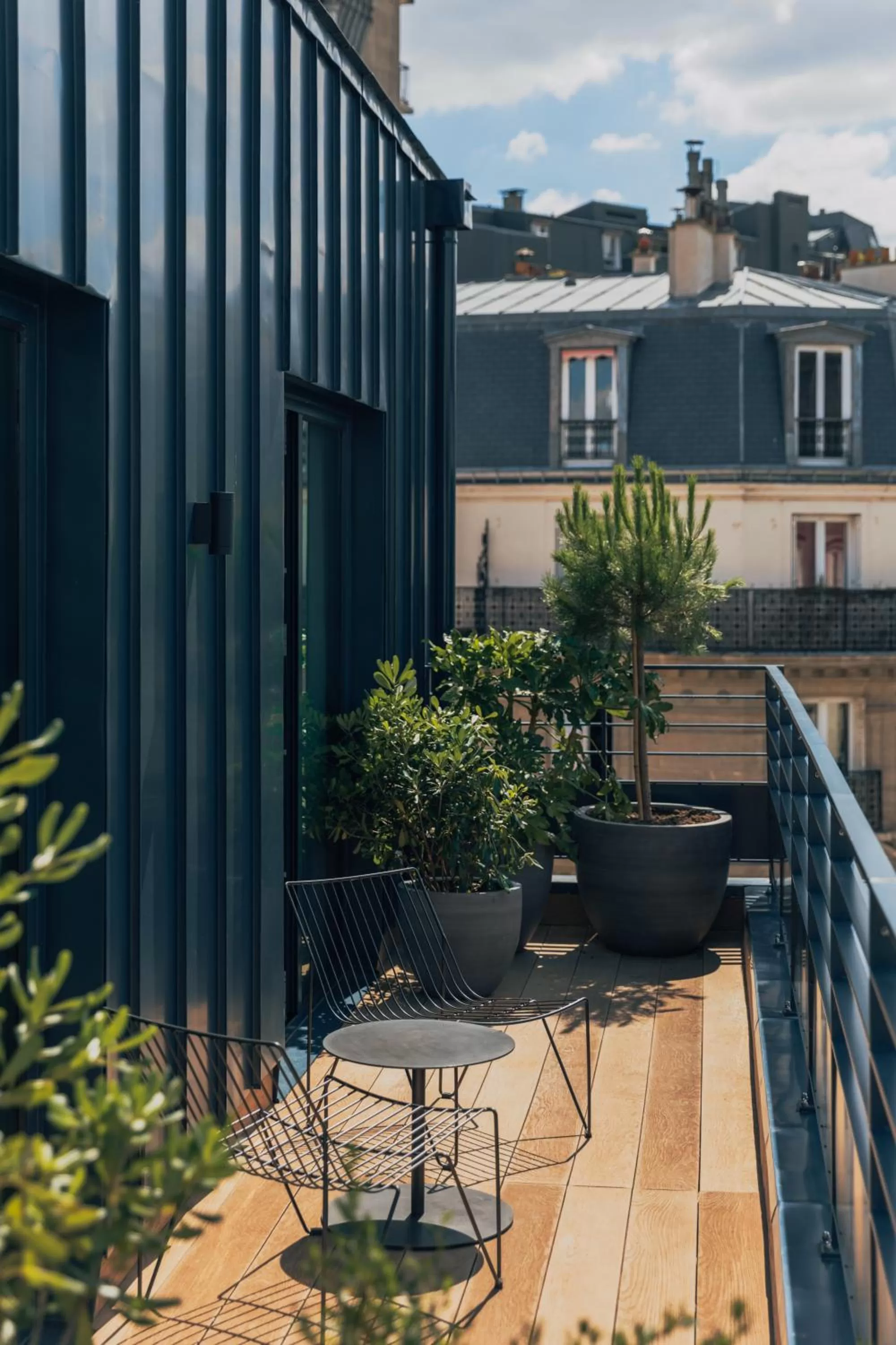 Balcony/Terrace in Hôtel Wallace, a Member of Design Hotels