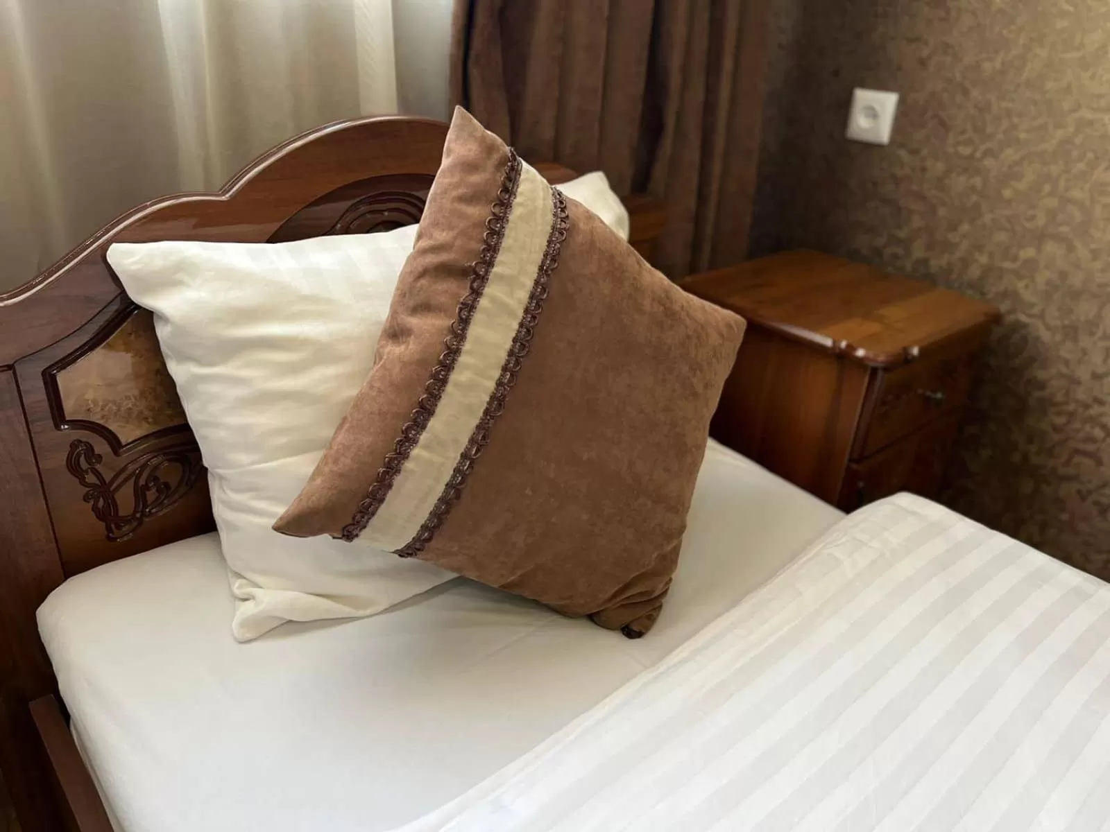 Bed in Zangezur Hotel