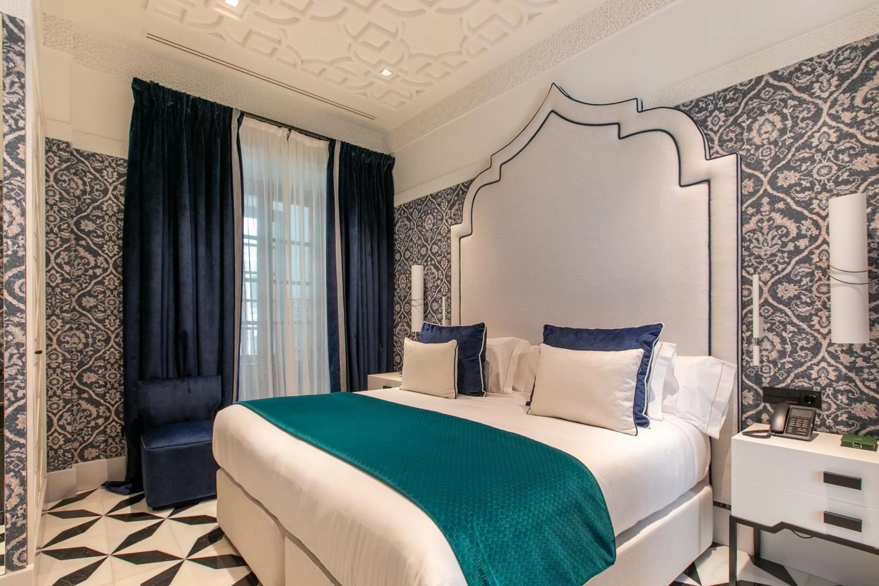 Bed in Hotel Casa Palacio Don Ramón