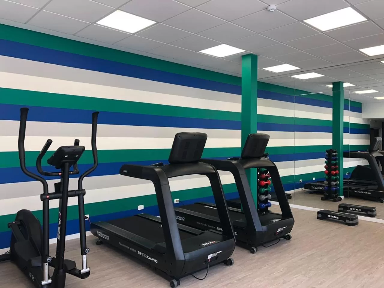 Fitness centre/facilities in Hotel Panamby Guarulhos