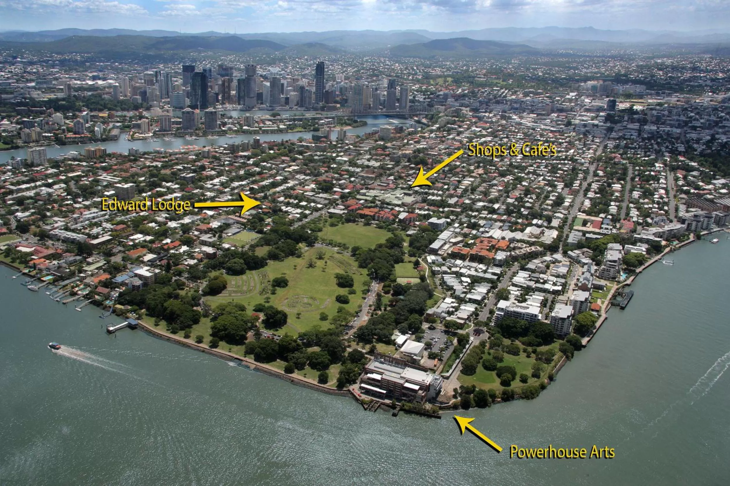 Nearby landmark in Edward Lodge New Fam