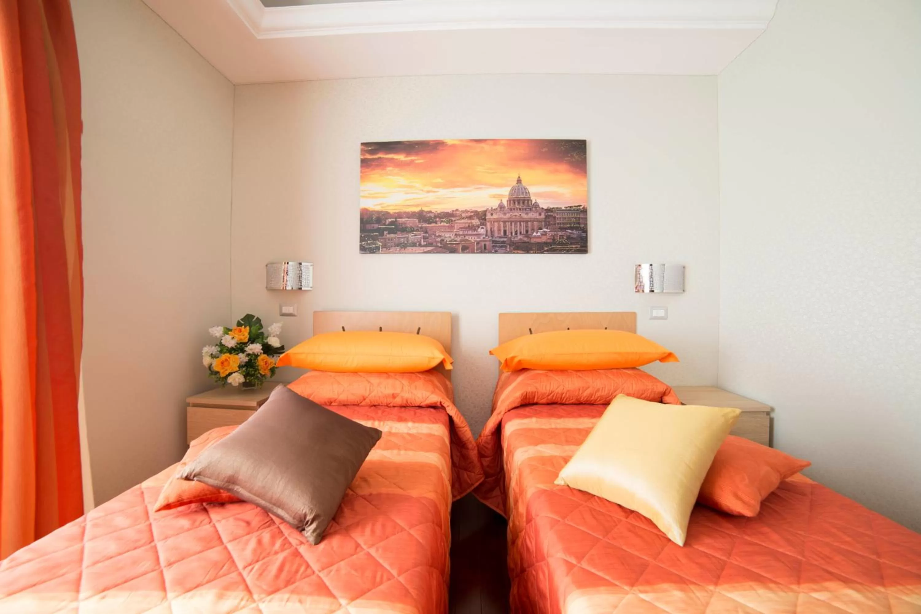 Photo of the whole room, Bed in Di Fronte alla Cupola