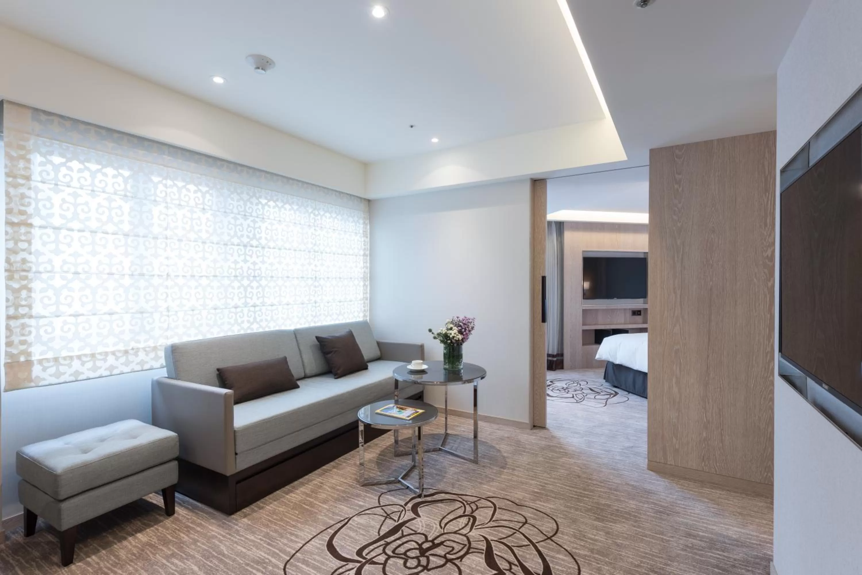 Photo of the whole room, Bed in K Hotel Taipei Chang-An