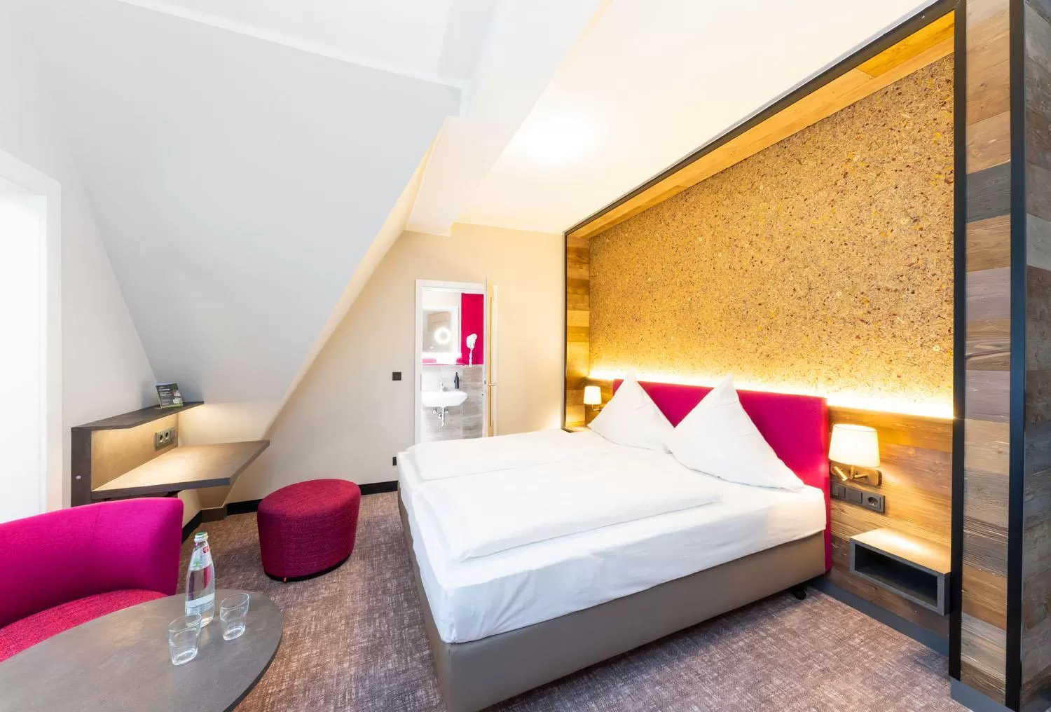 Photo of the whole room, Bed in Hotel Waldmühle