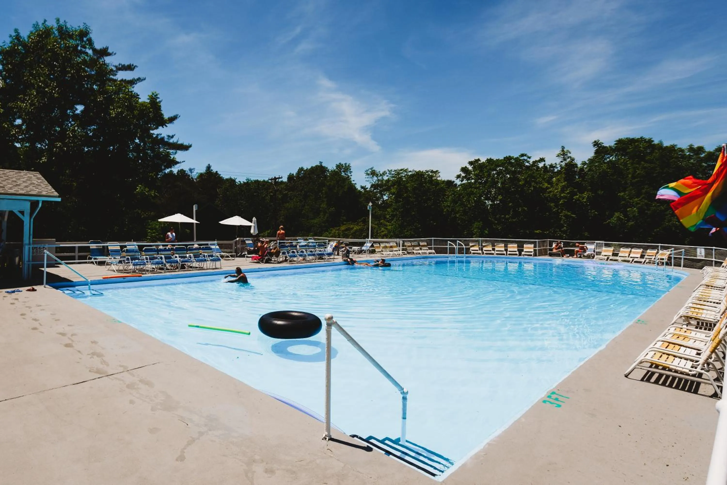 Swimming pool in Rainbow Mountain Resort - LGBTQ Friendly