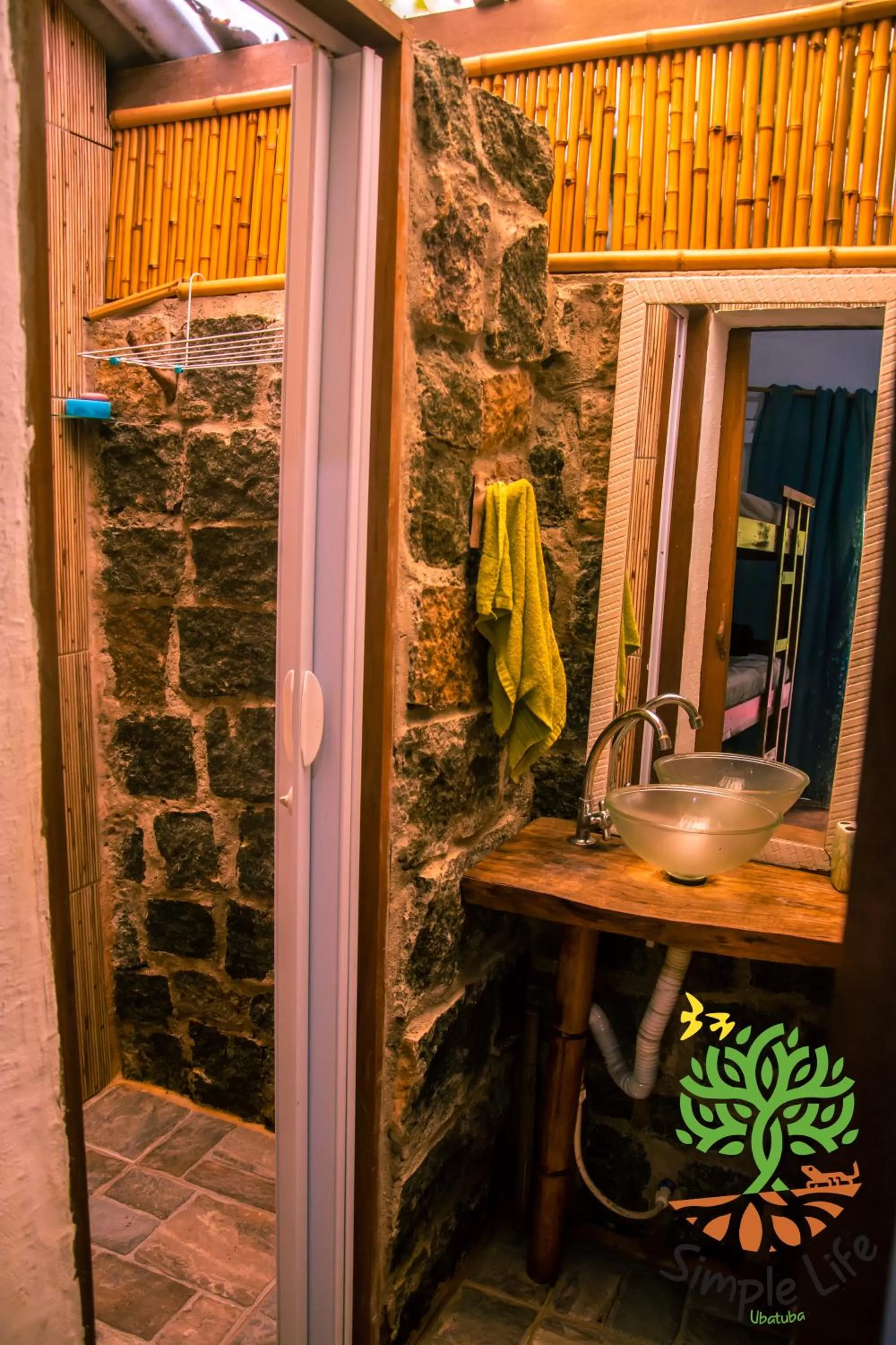 Shower in Sitio Simple Life