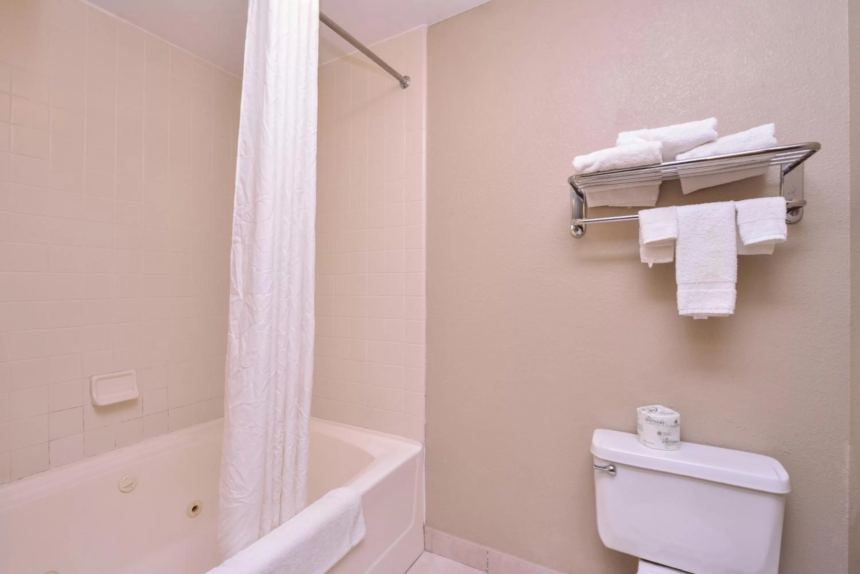 Bathroom in Baymont by Wyndham Sioux Falls North,I-29,Russell St, Airport