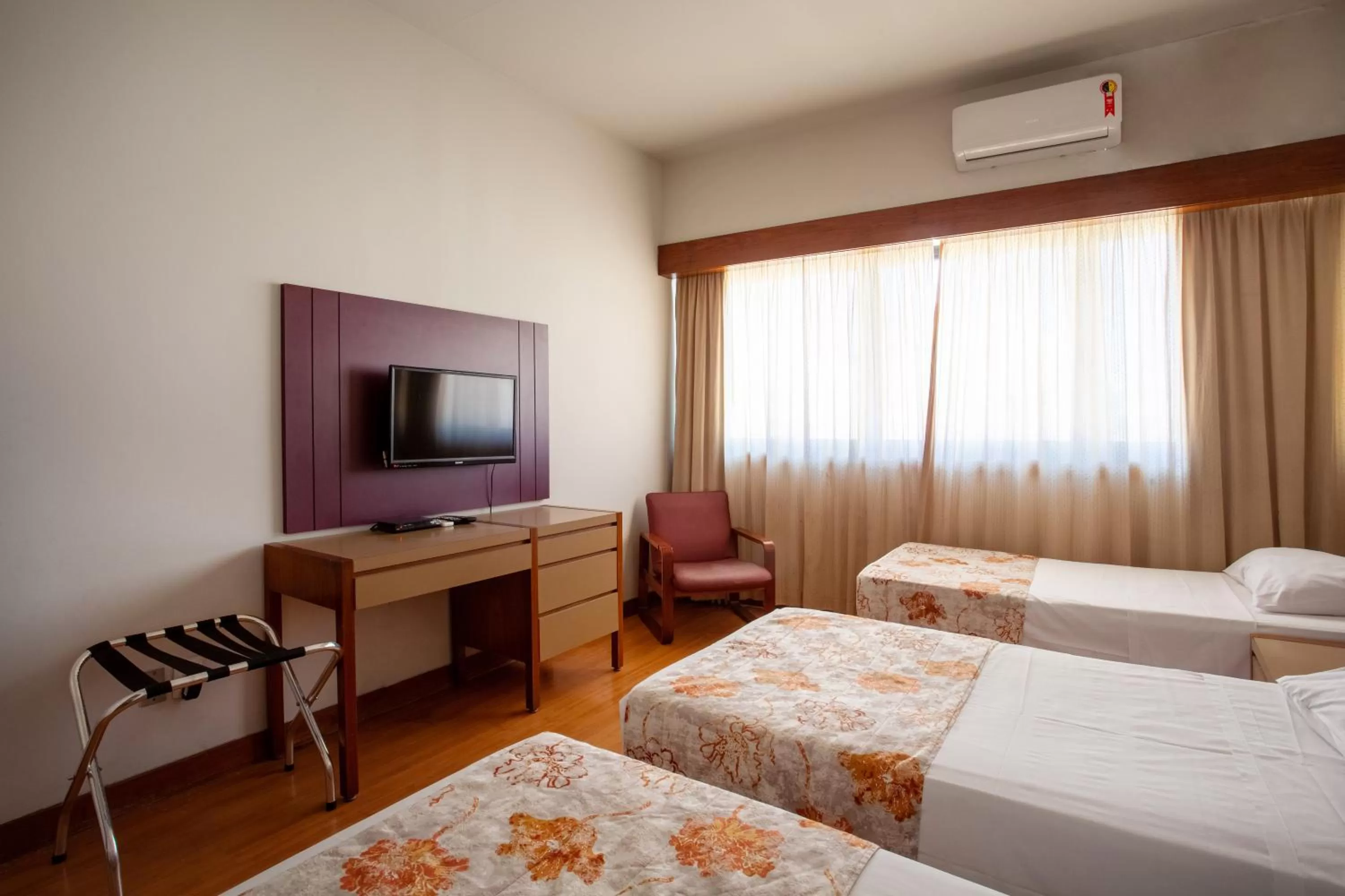 Bed in Hotel Nacional Inn Belo Horizonte