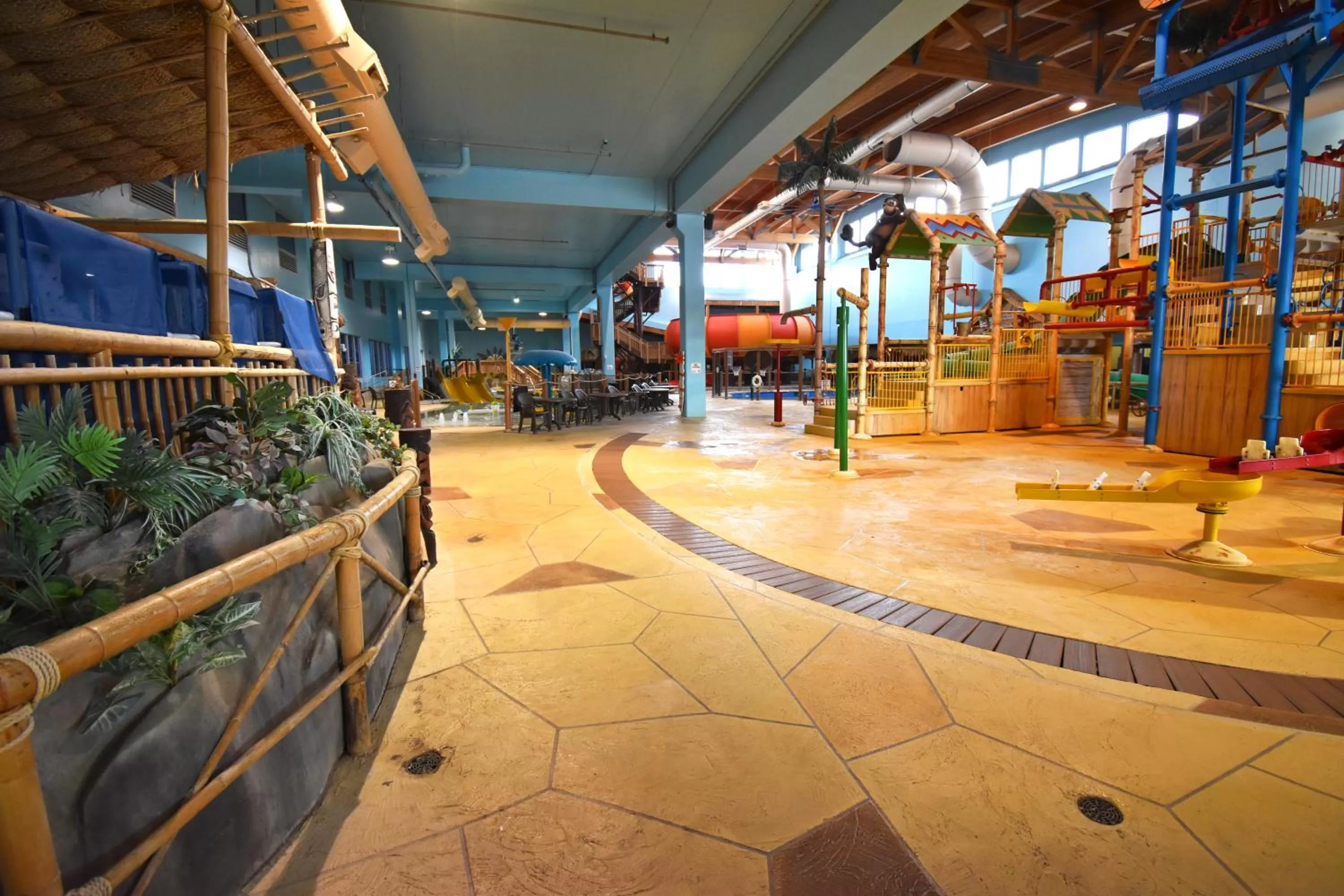 Aqua park in Canad Inns Destination Center Grand Forks