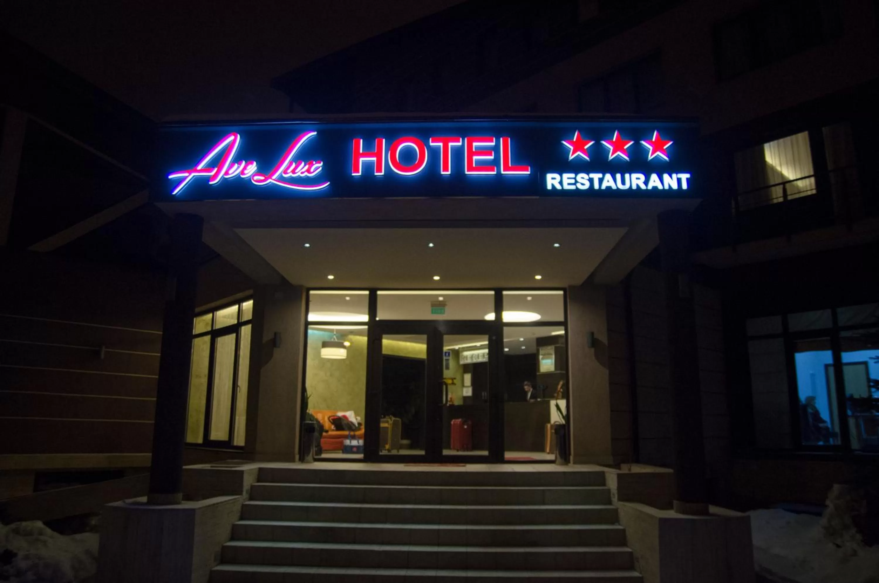 Property building in Hotel Ave Lux