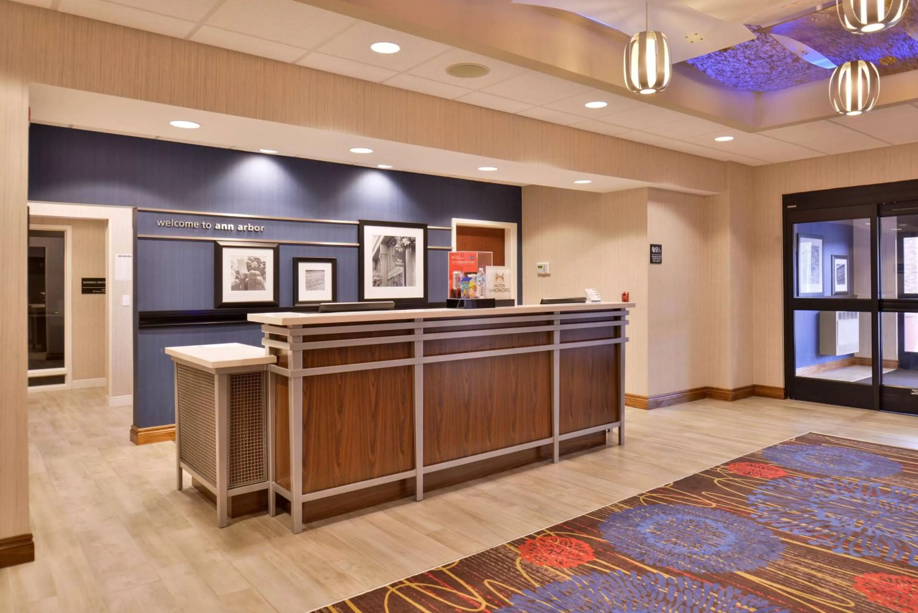 Lobby or reception in Hampton Inn & Suites Ann Arbor West