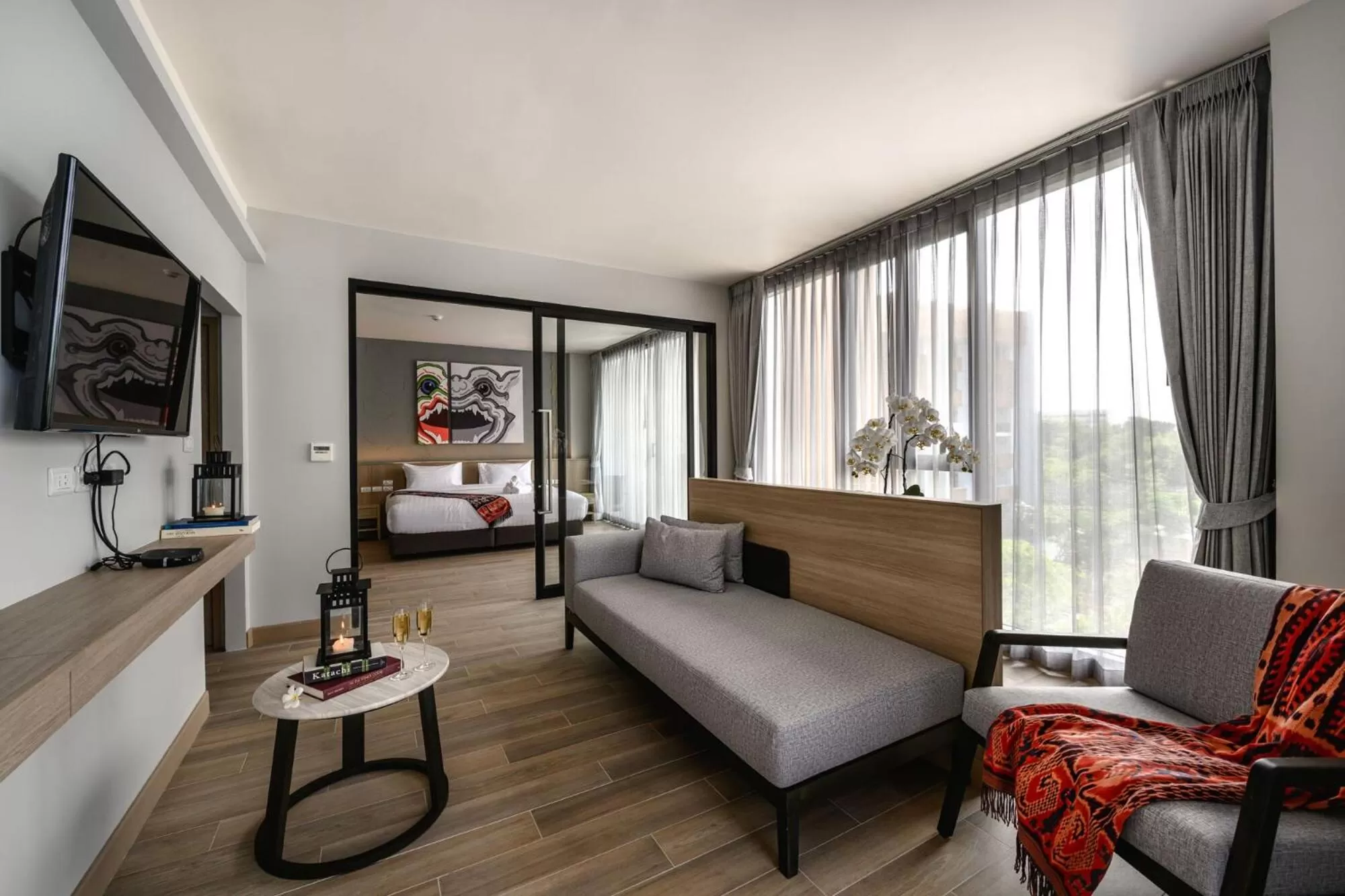 Living room in iSanook Resort & Suites Hua Hin