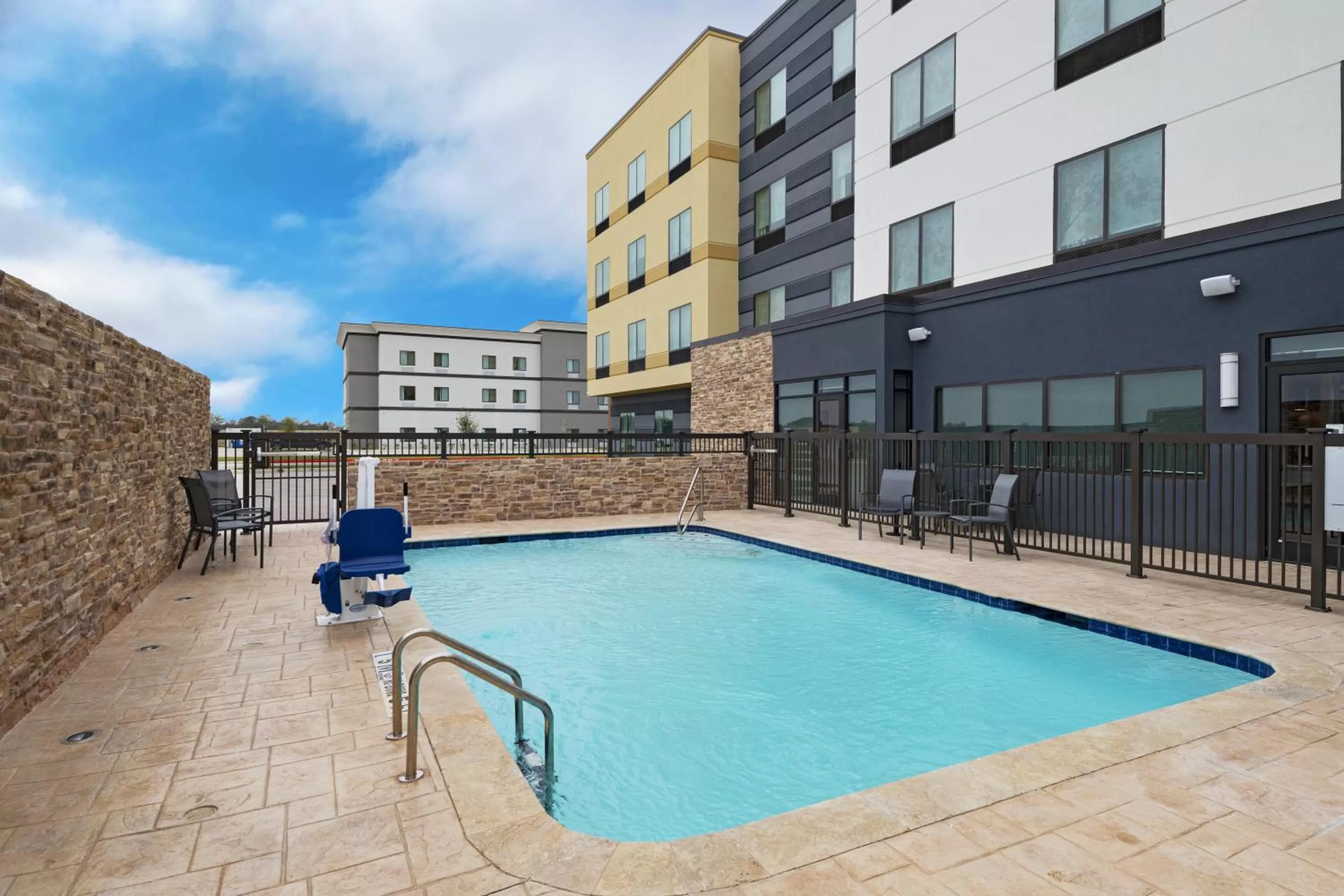 Pool view in Fairfield by Marriott Inn & Suites Waller