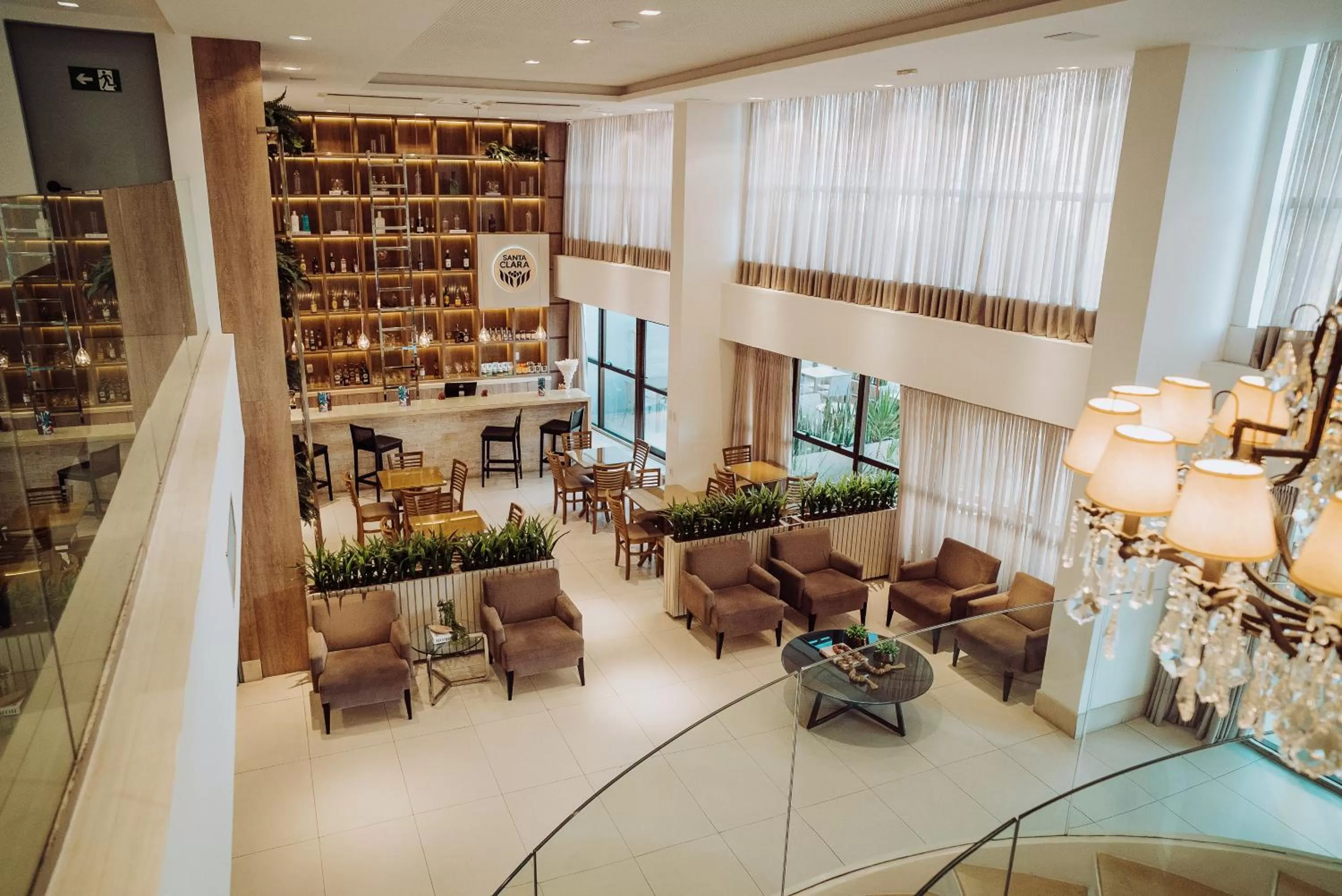 Lounge or bar in Manaíra Hotel