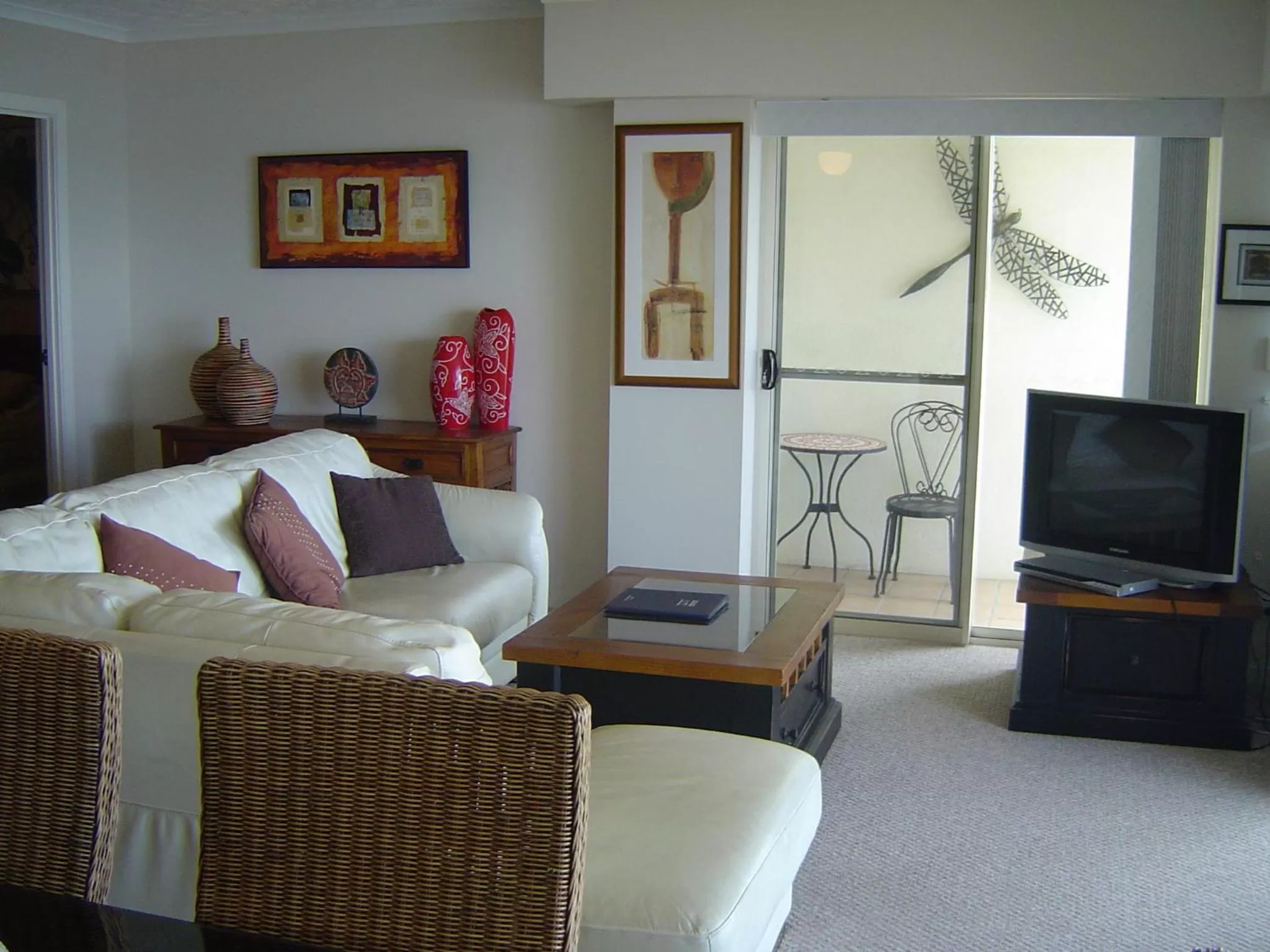 Living room in Moorings Beach Resort