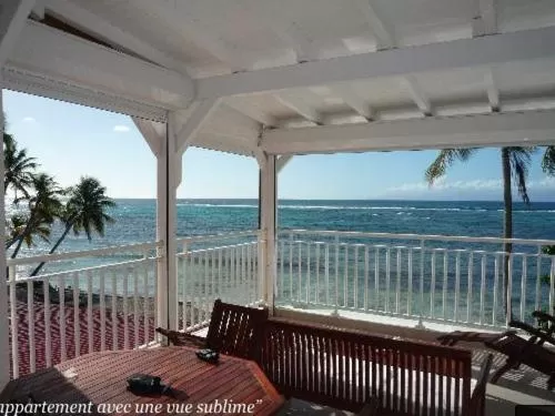 Living room in Coco Beach Marie-Galante