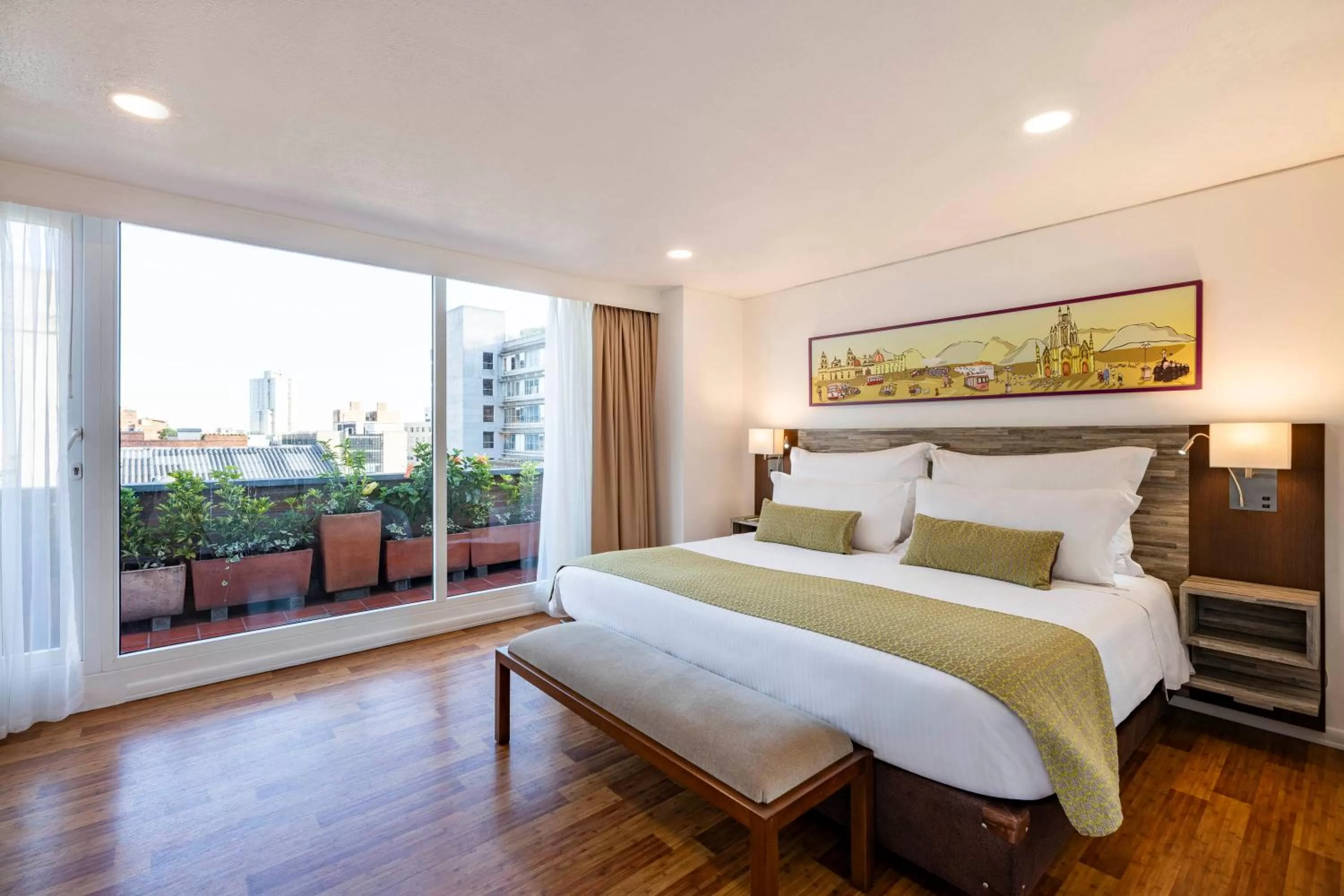 Bedroom, Bed in Hotel Vilar América