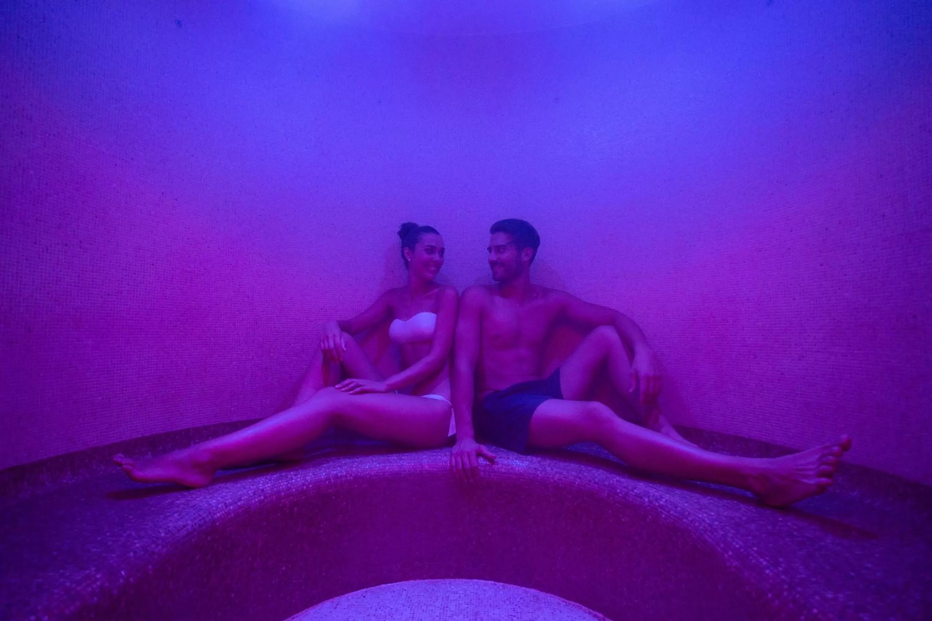 Sauna in Hotel Savoia Thermae & SPA