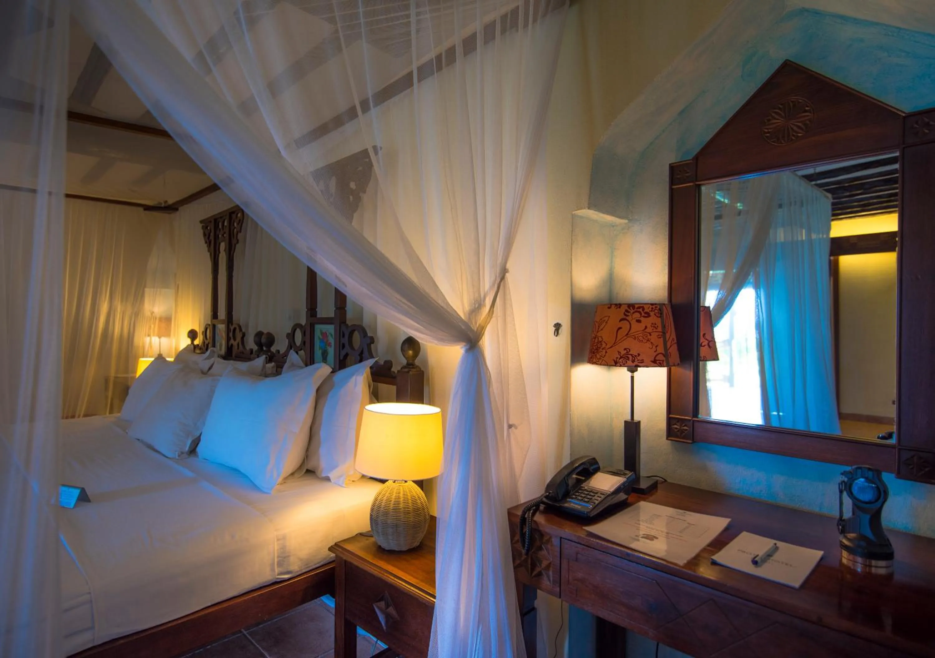 Bedroom, Bed in Amani Beach Resort