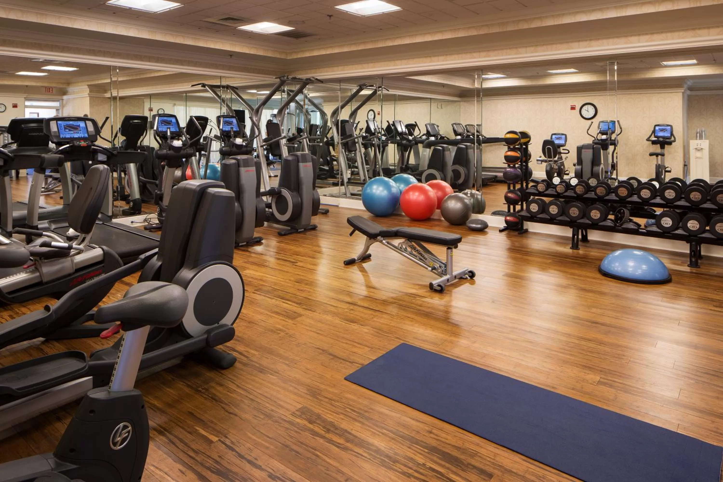 Fitness centre/facilities in Washington Duke Inn & Golf Club