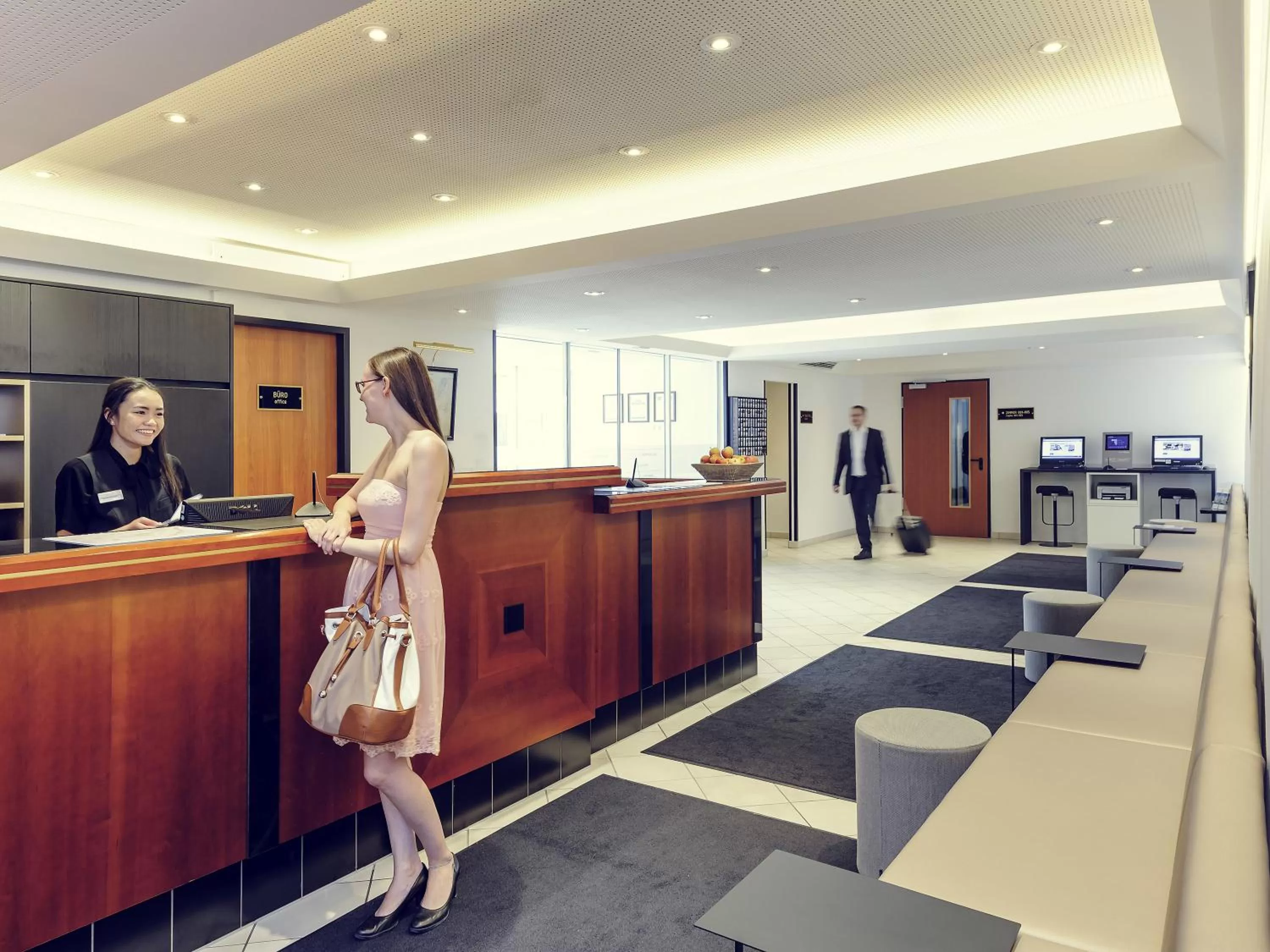 Lobby or reception in Mercure Hotel München Altstadt