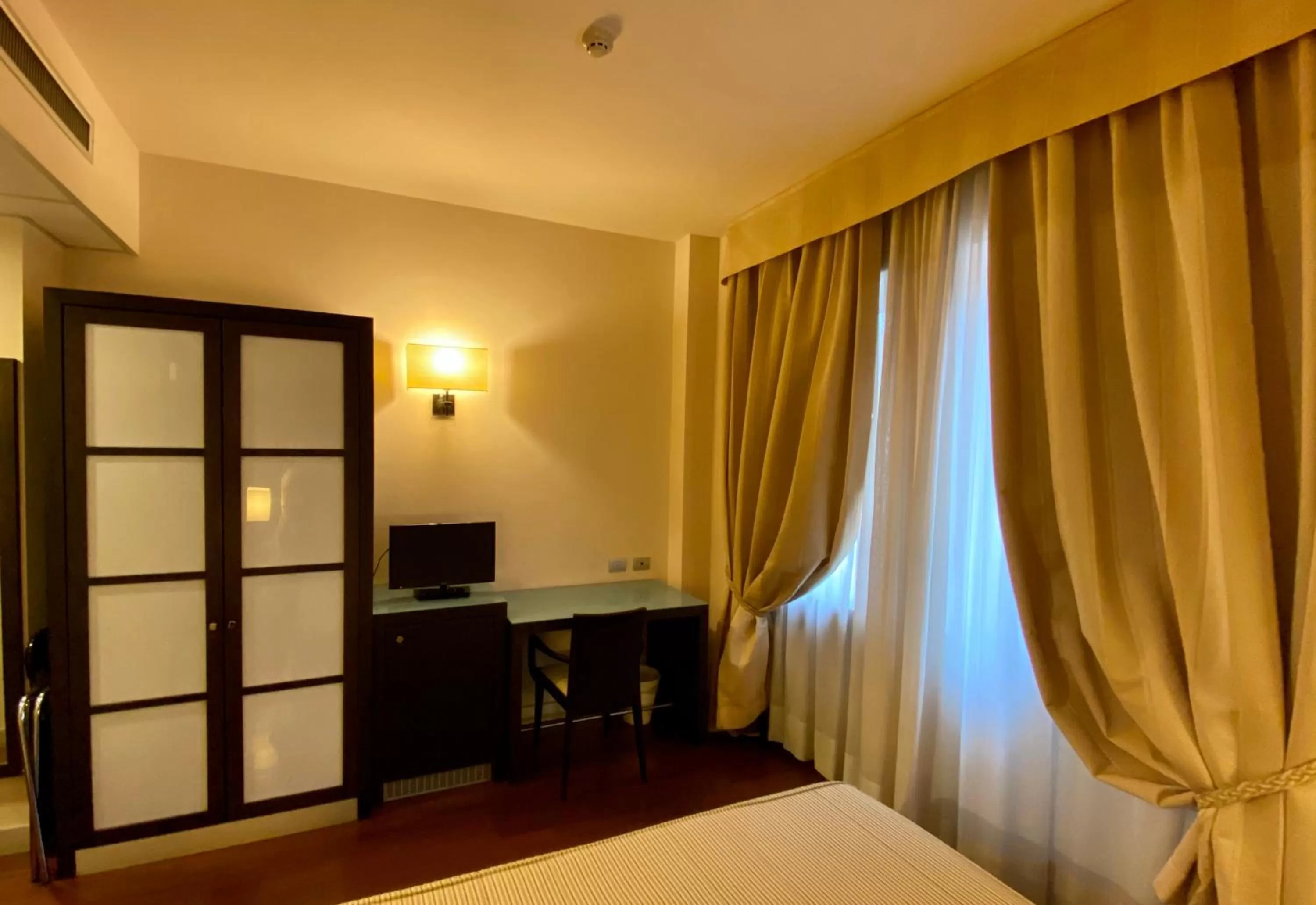 Bed in Hotel Kristall