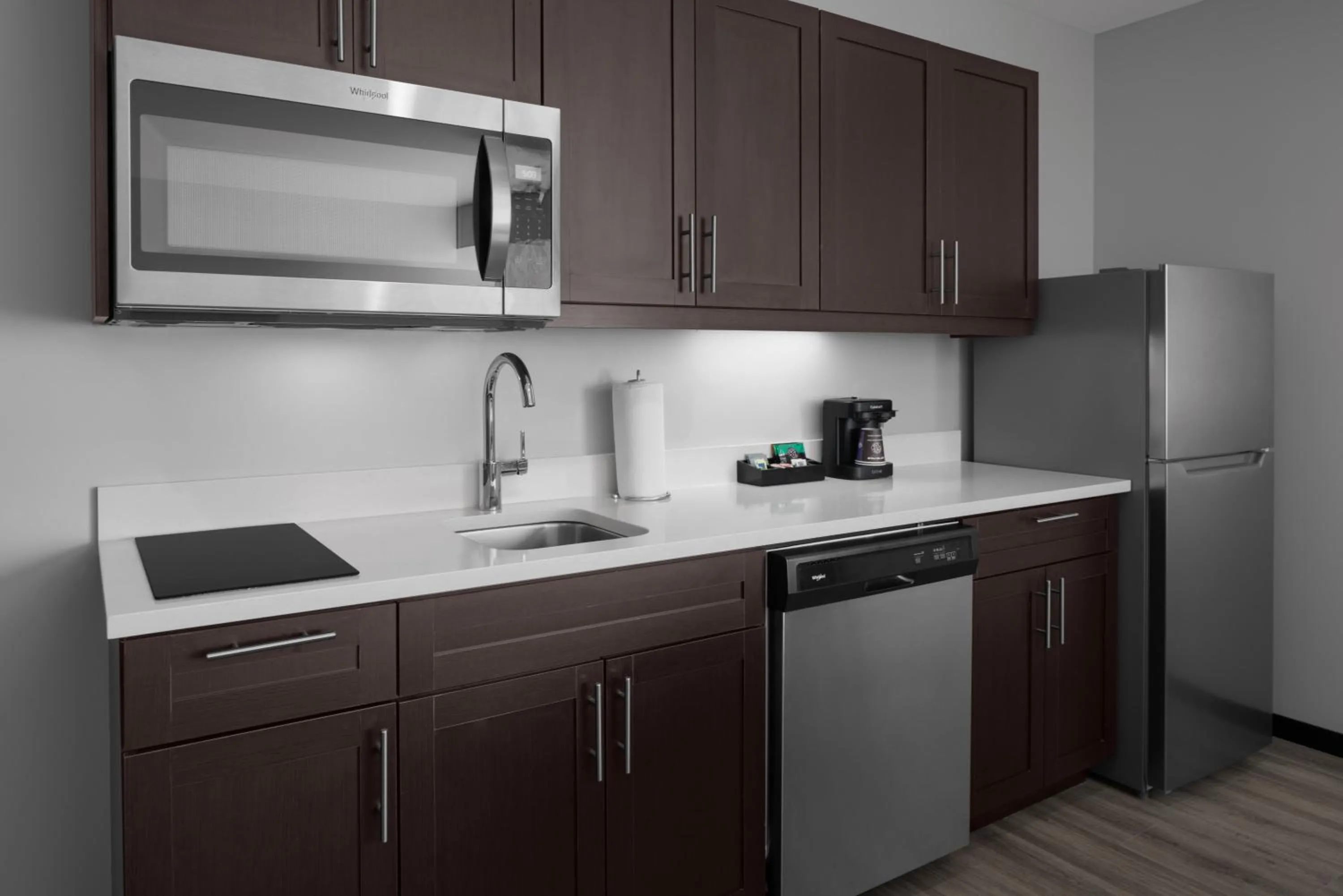 kitchen in Homewood Suites By Hilton Charlotte Uptown First Ward