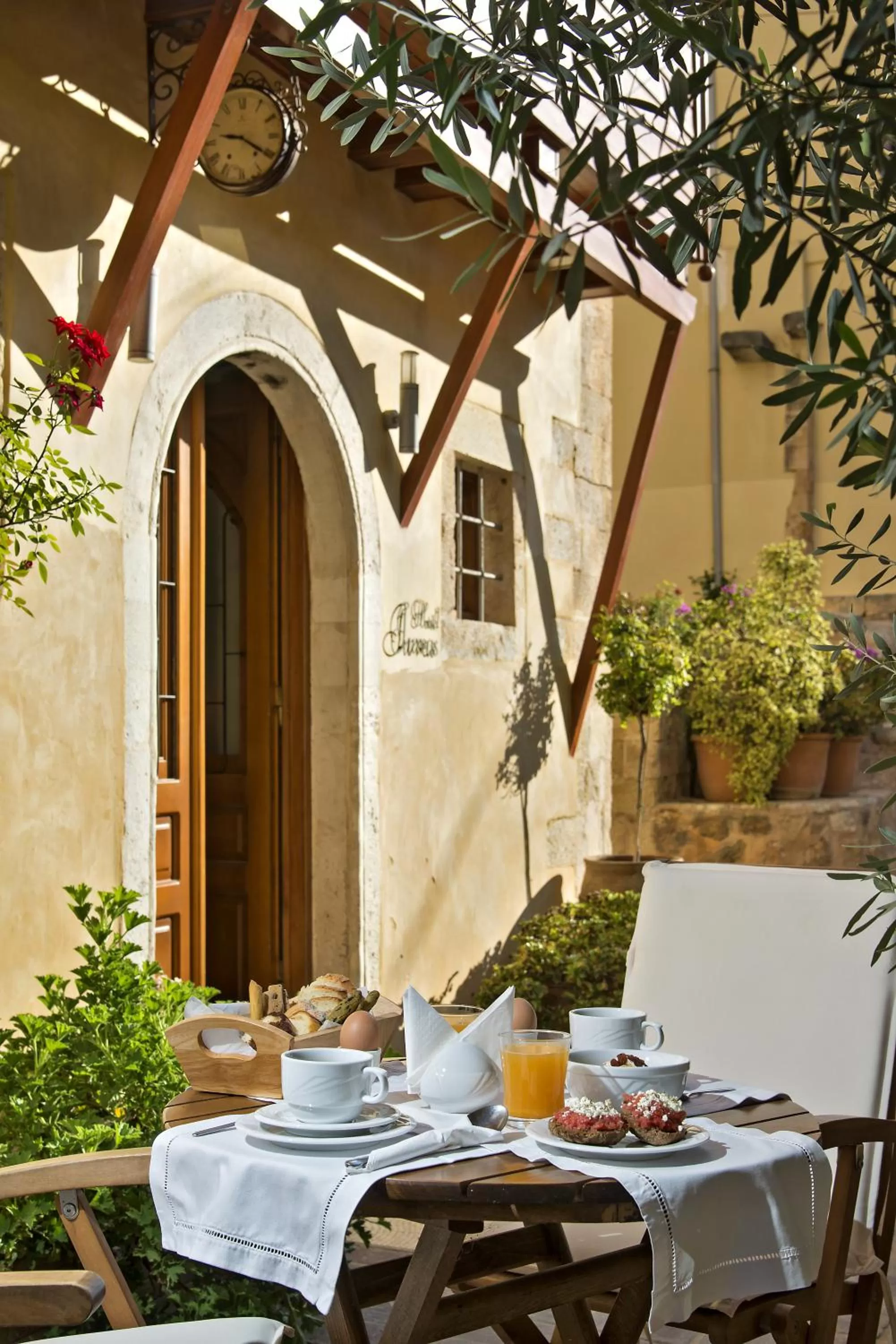 Facade/entrance in Ionas Boutique Hotel