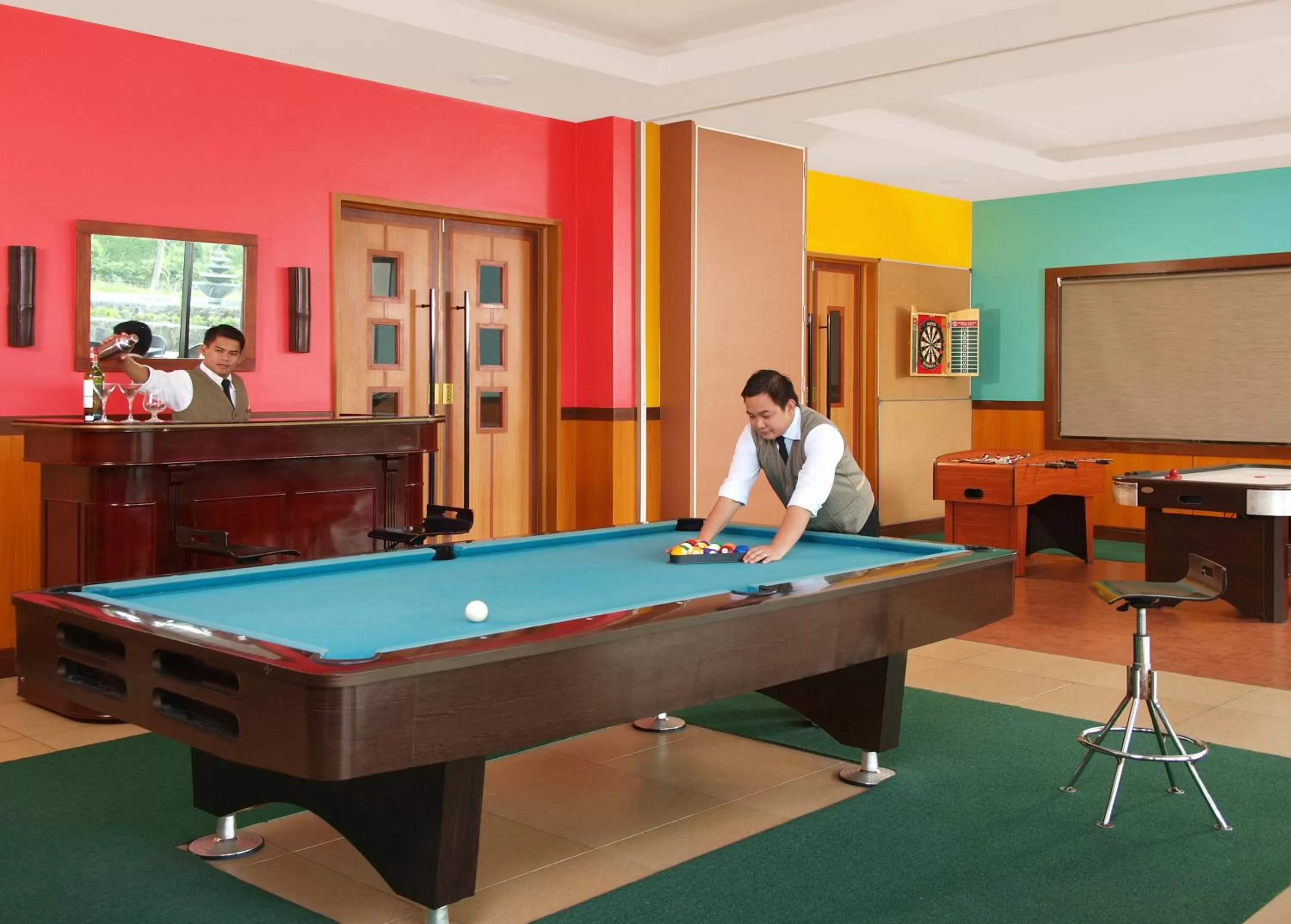 Billiard in Hotel Kimberly Tagaytay